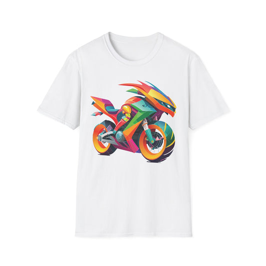Moto Bike Motorcycle Graphic Tee Gildan Unisex 100 Cotton Tee Shirt m3
