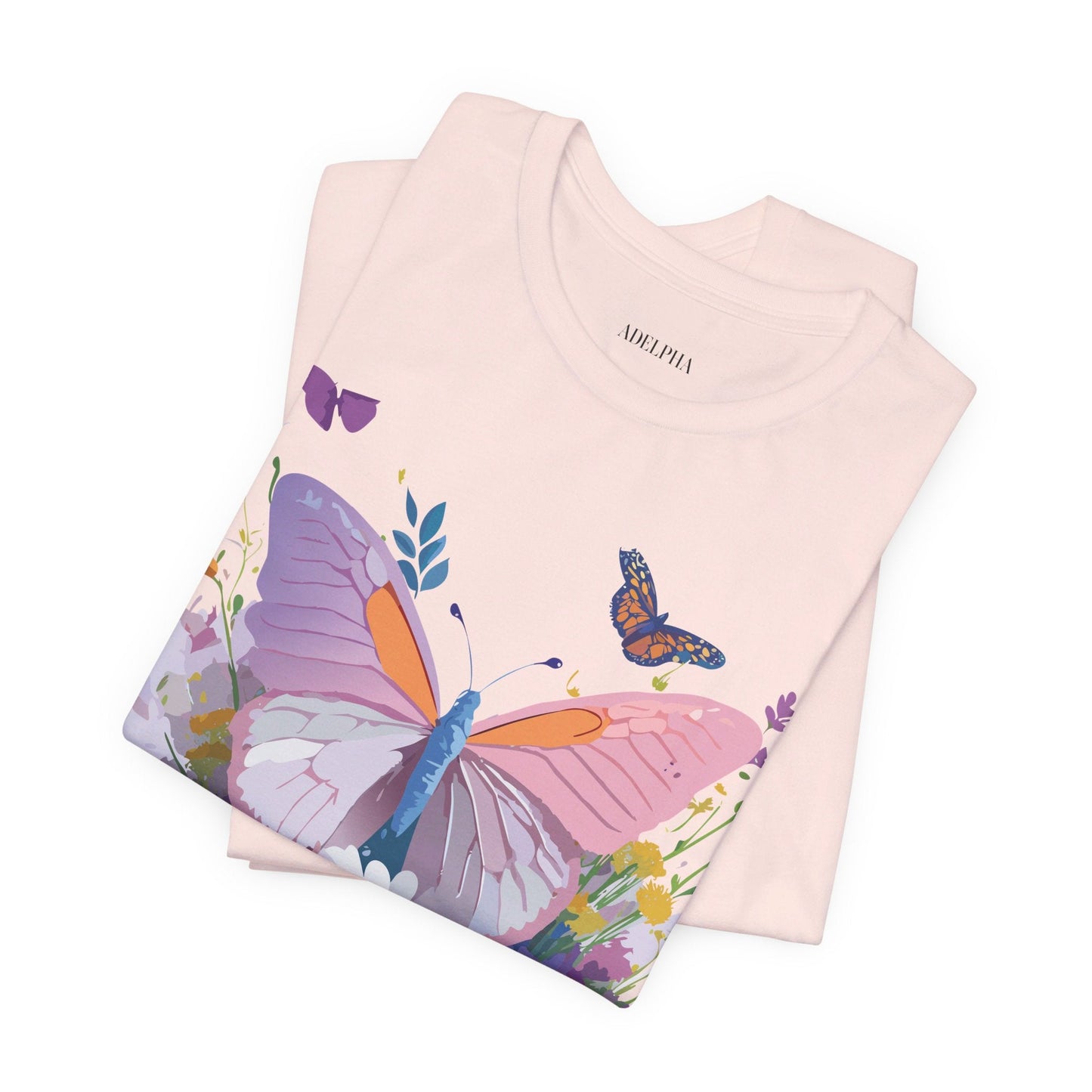 Adelpha Butterfly Graphic Tee Unisex Short Sleeve Shirt Premium Artwork