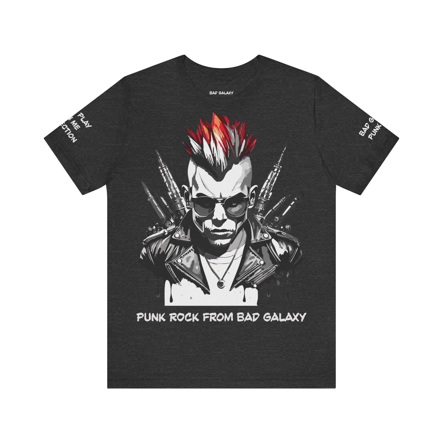 Punk Rock Tee Shirt Made In USA 100 Cotton Eco Friendly Inks Durable Stitching Quality