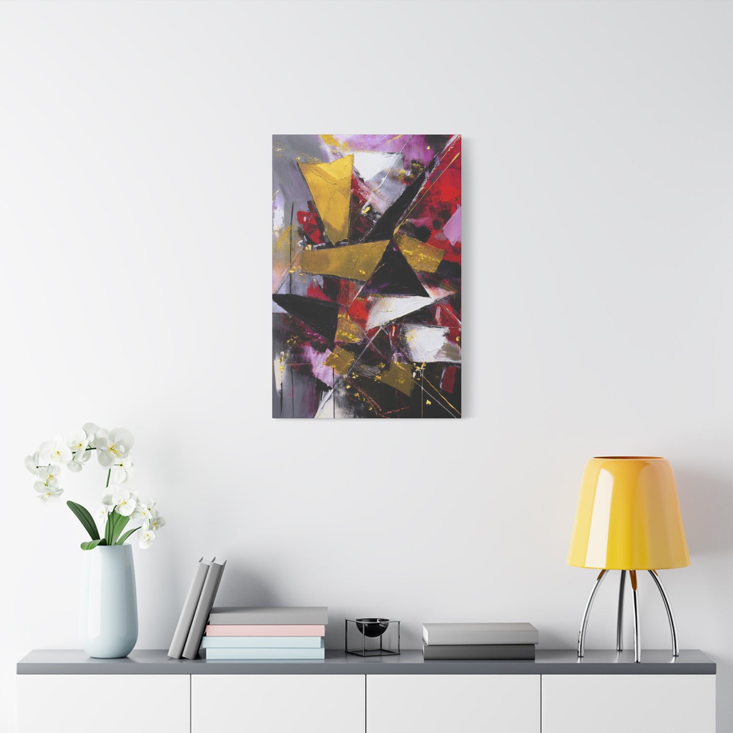 Abstract Oil Painting Print Canvas 20x24,20x30,24x30 24x32,24x36,30x40 32x48,36x48,40x60 Pine-Wood Inner Frame ABS-192
