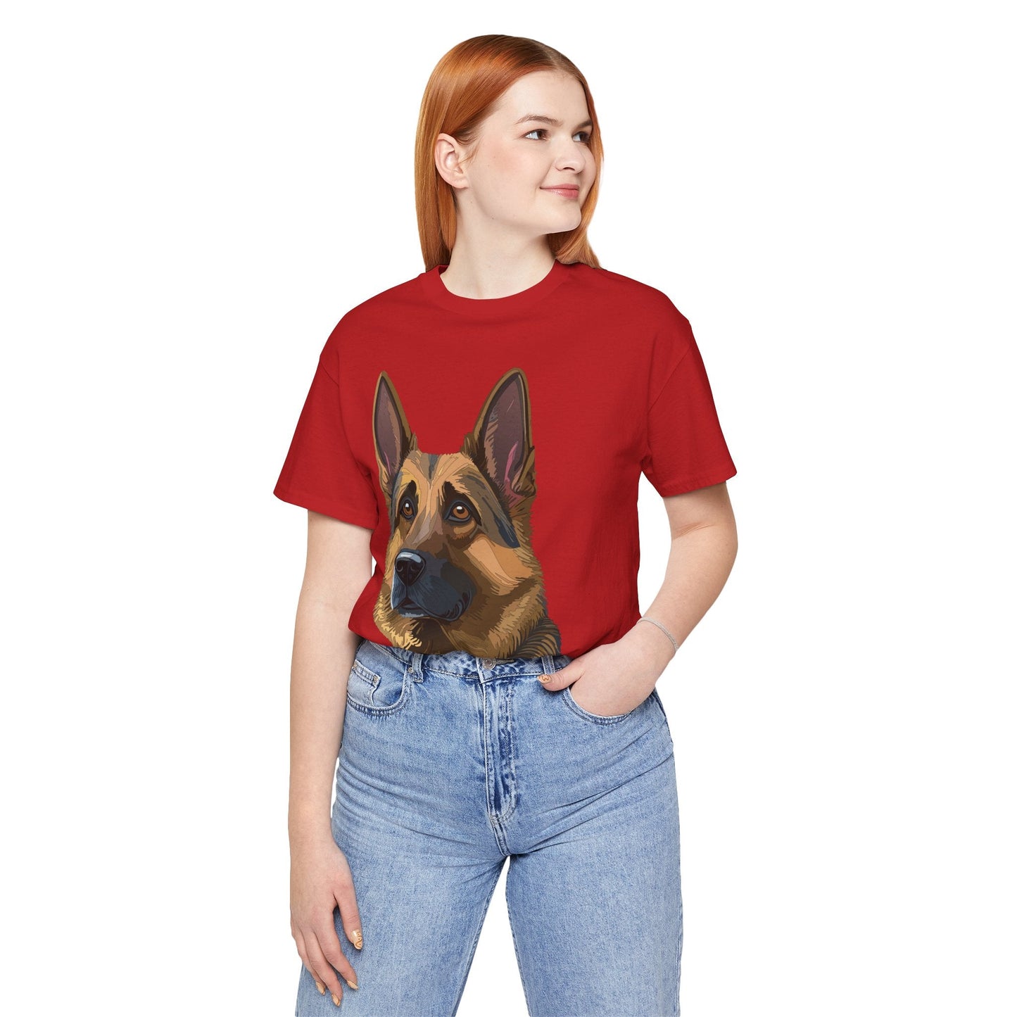 Unisex Animal Shirt With Art Design Tee Wild Animals Print Short Sleeve Comfort Tee