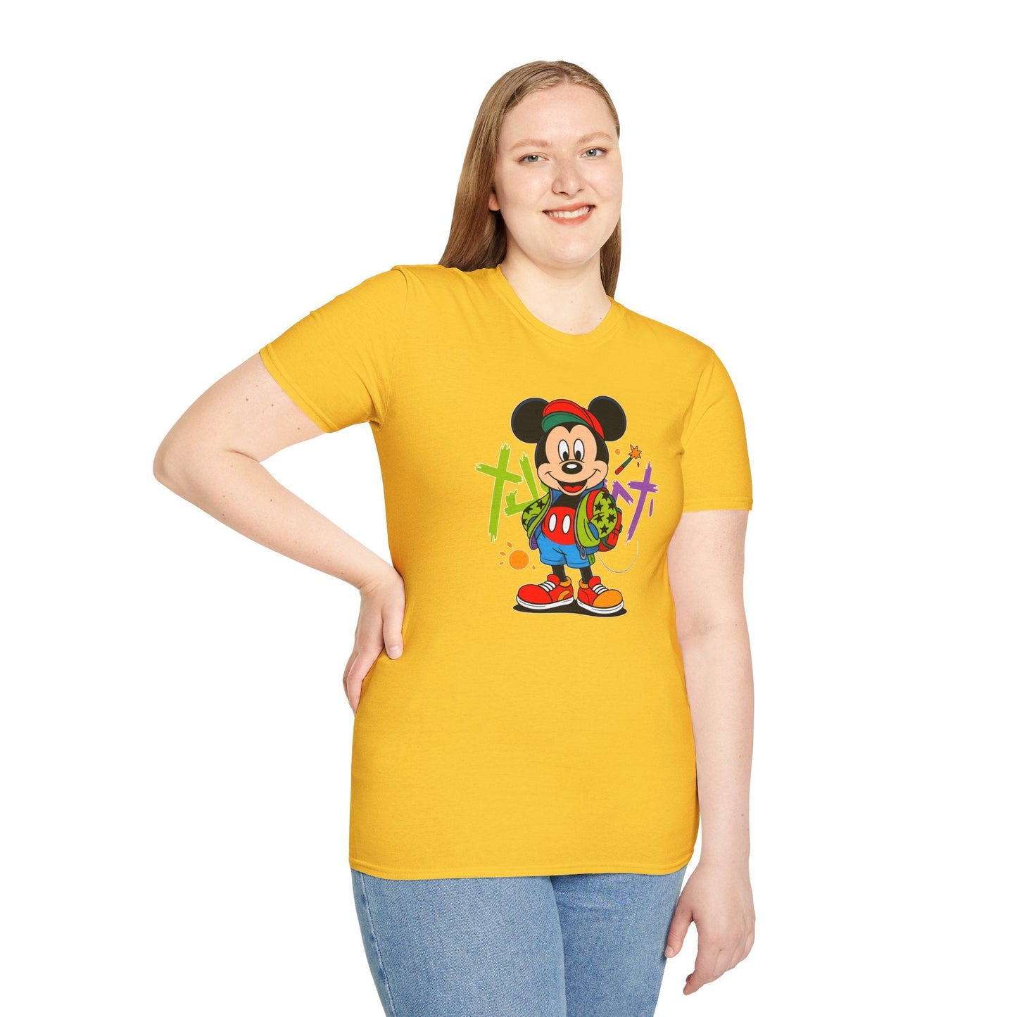 Unisex Cartoon T Shirt With Animation Artwork Funny Animals Tee For Casual Wear Everyday