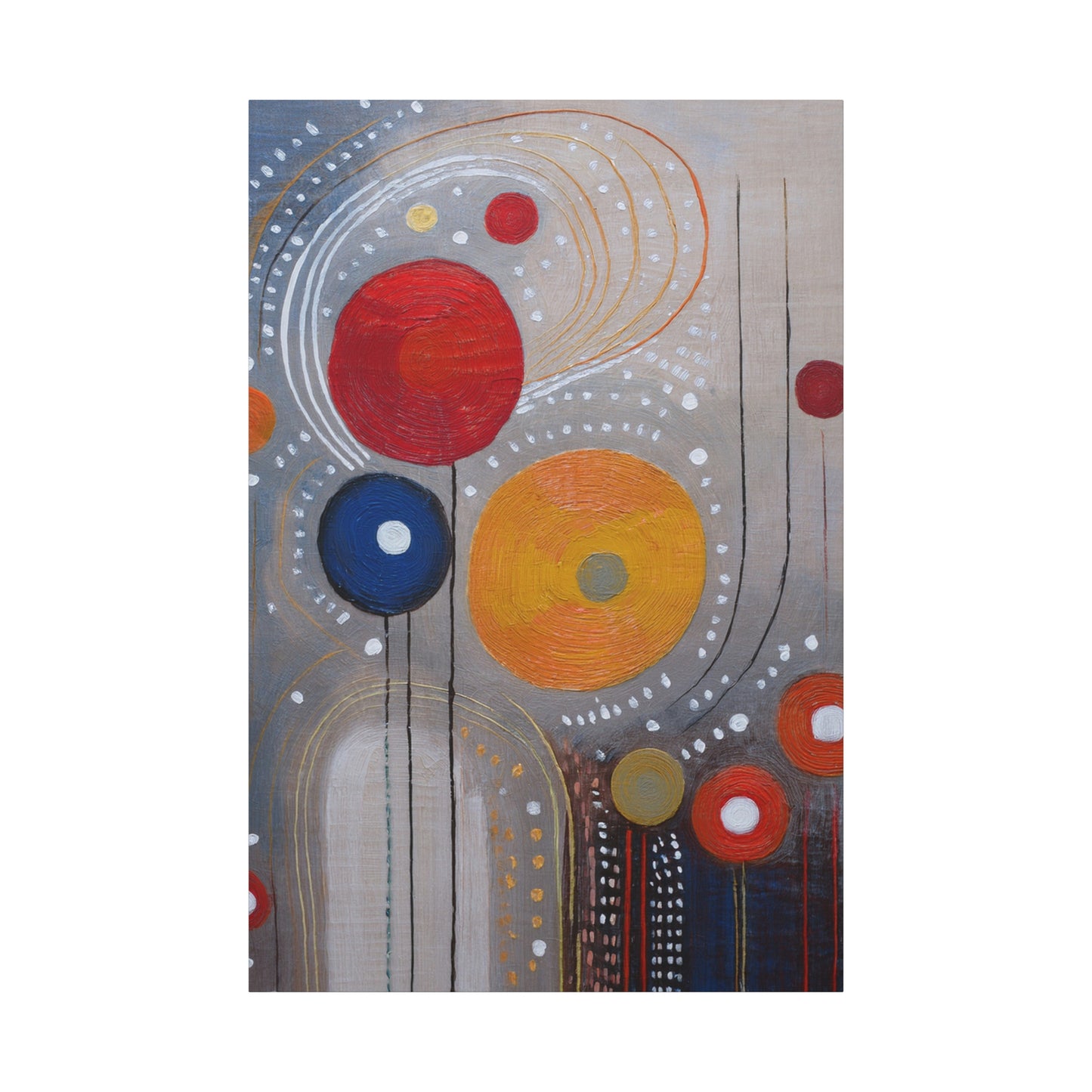 Abstract Oil Painting Print Canvas 20x24,20x30,24x30 24x32,24x36,30x40 32x48,36x48,40x60 Pine-Wood Inner Frame ABS-105