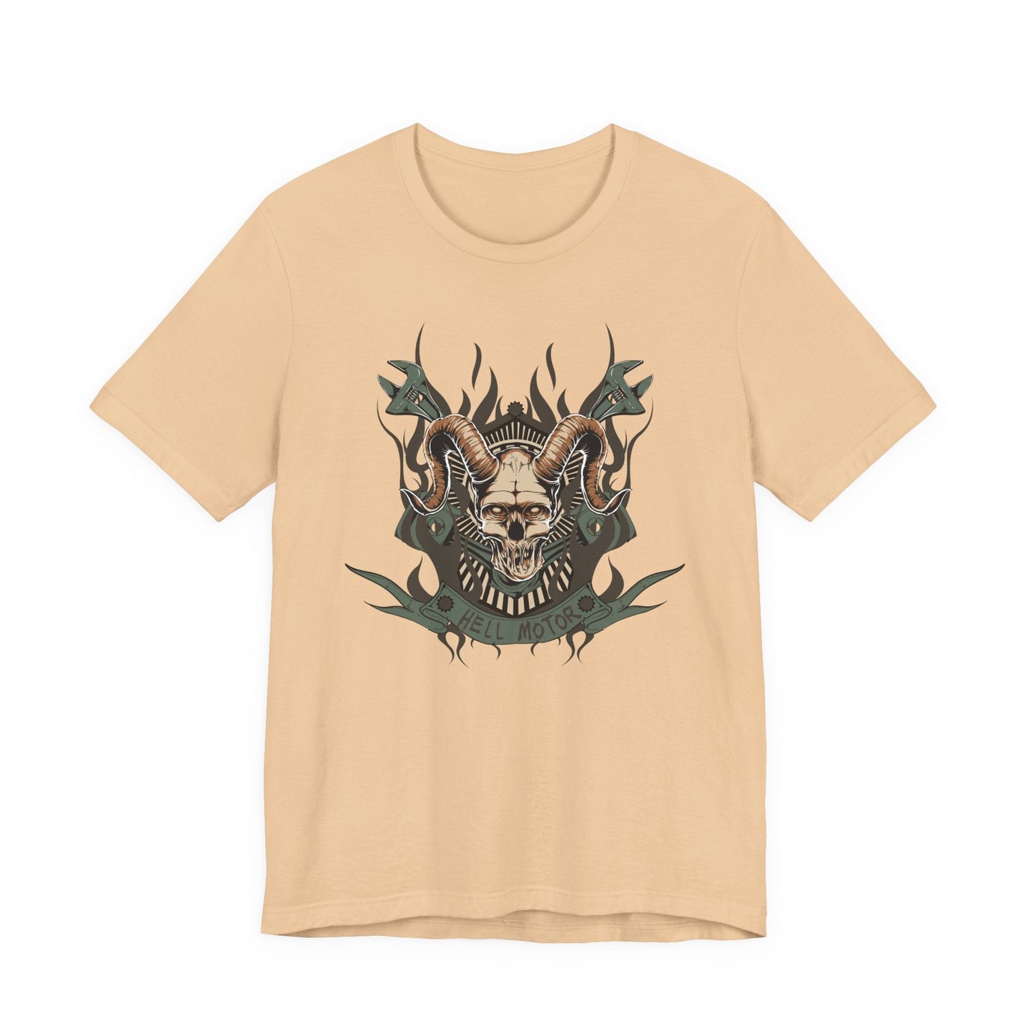 Gothic Skull Graphic Design Unisex Cotton Tee Art-49
