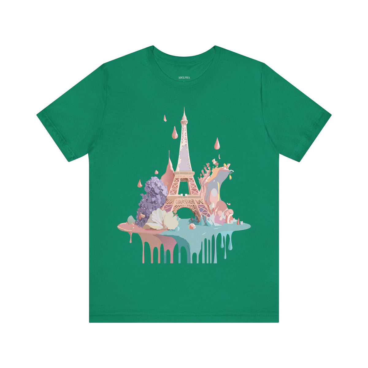 Unisex Cotton Bella+Canvas Tee with Paris