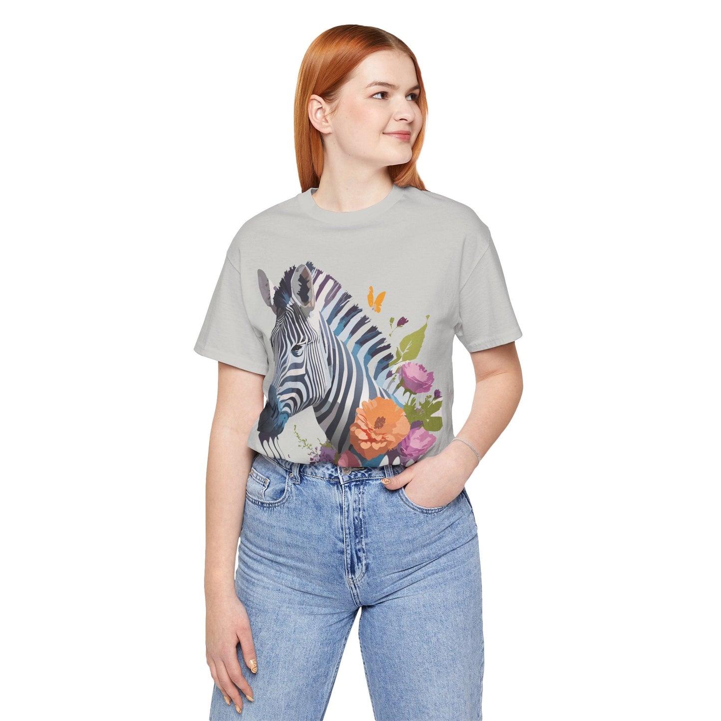 Adelpha Zebra Graphic Tee Unisex Short Sleeve Shirt Vintage Inspired Artwork Limited Edition
