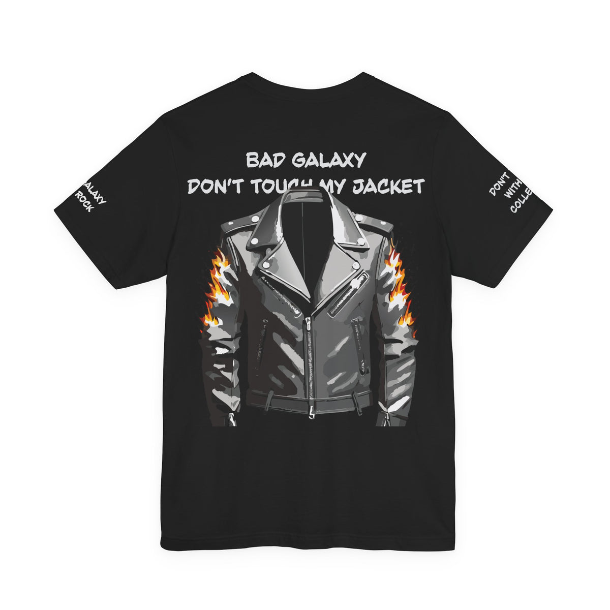 Punk Rock Graphic Unisex Cotton Bella+Canvas Tee with Art Design b39