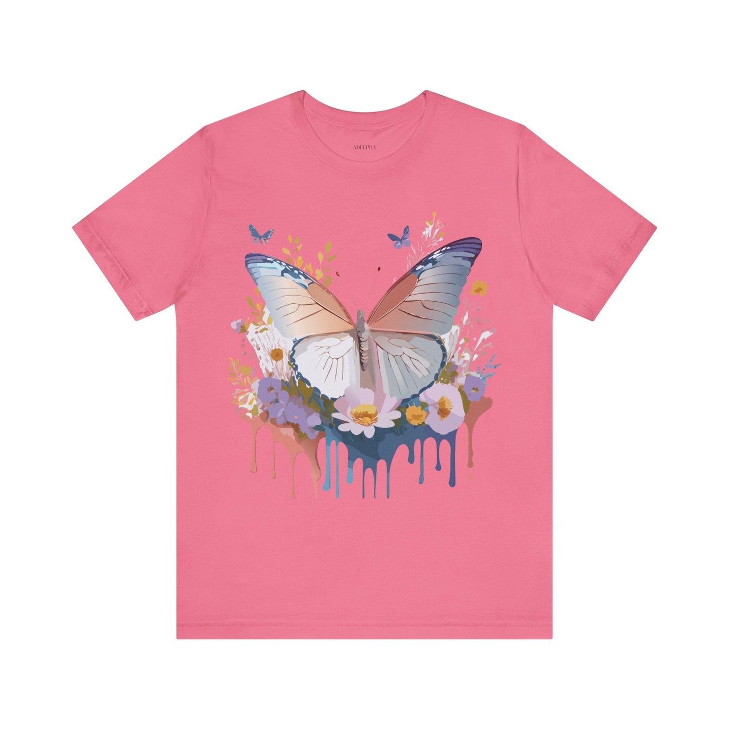 Butterfly Graphic Tee Unisex Vintage Art Design Adelpha Collection