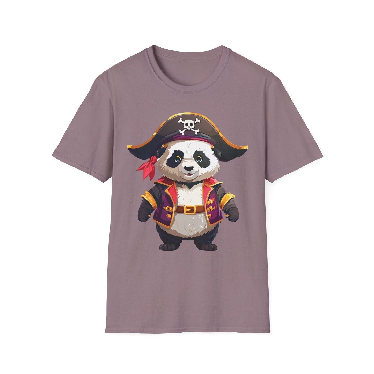 Panda Shirt Unisex Panda Tee Softstyle 64000 Gildan 100 Percent Cotton Animal Tee