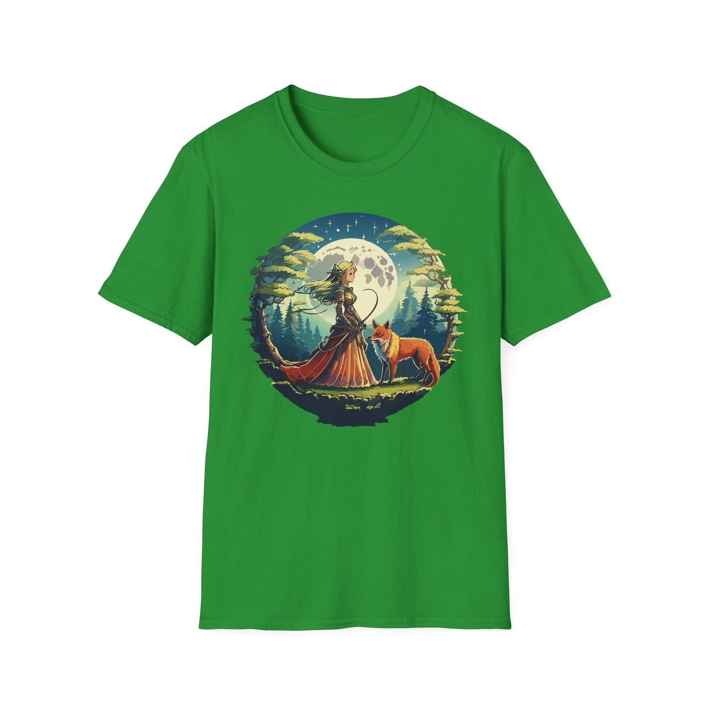 Womens Graphic T Shirt Art Design Tee Softstyle 64000 Gildan Unisex Cotton Comfort Tee