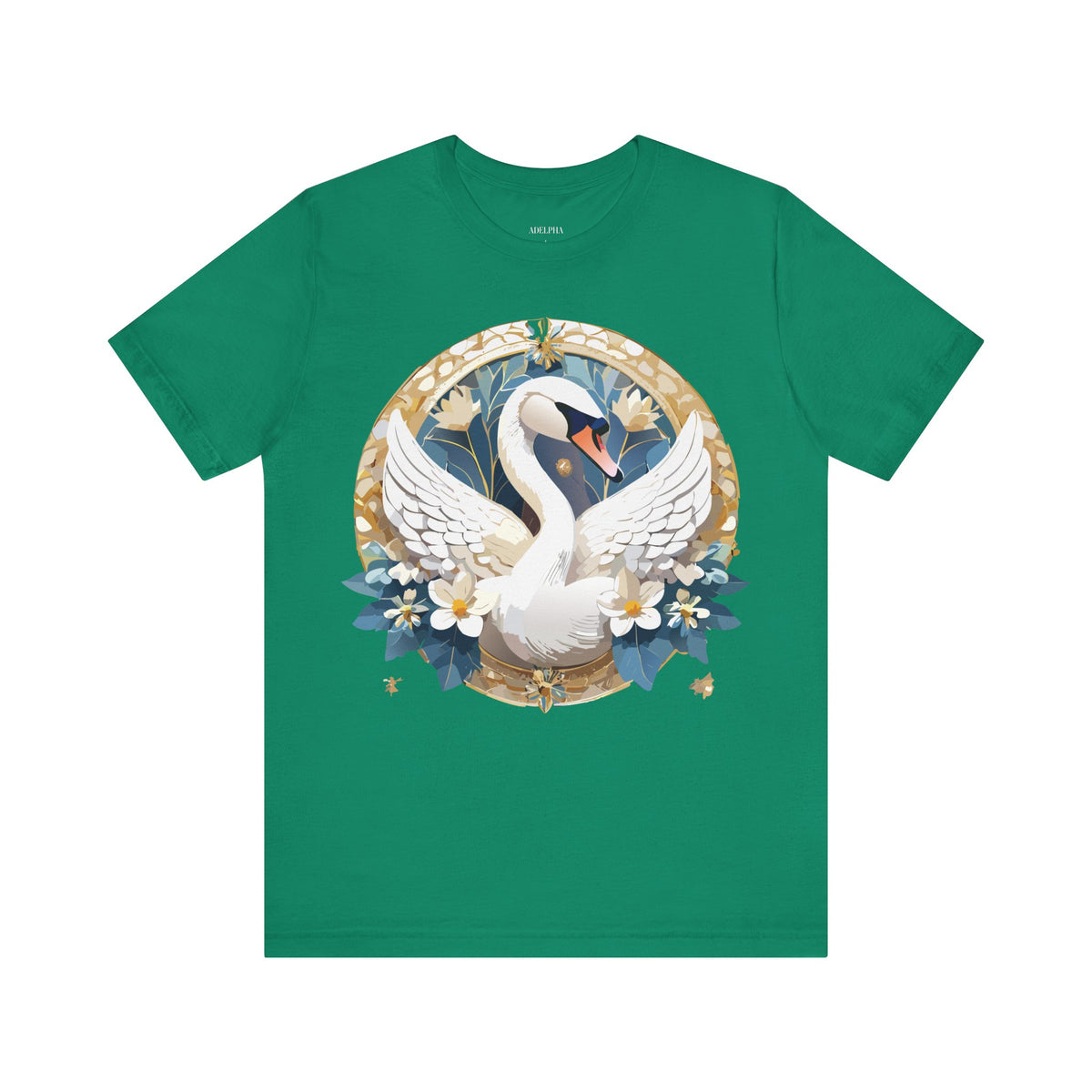 Medallion Graphic Unisex Cotton Bella+Canvas Tee with Art Design d85