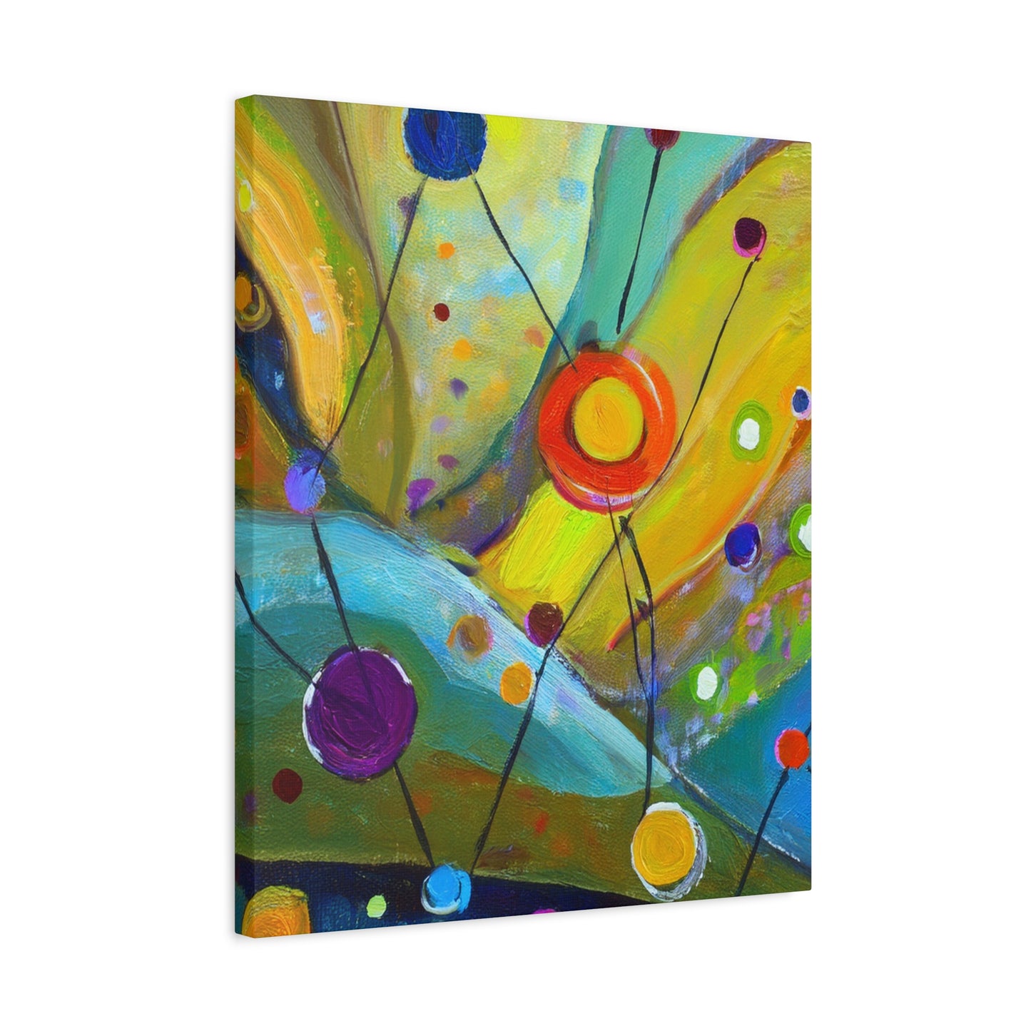 Abstract Oil Painting Print Canvas 20x24,20x30,24x30 24x32,24x36,30x40 32x48,36x48,40x60 Pine-Wood Inner Frame ABS-129