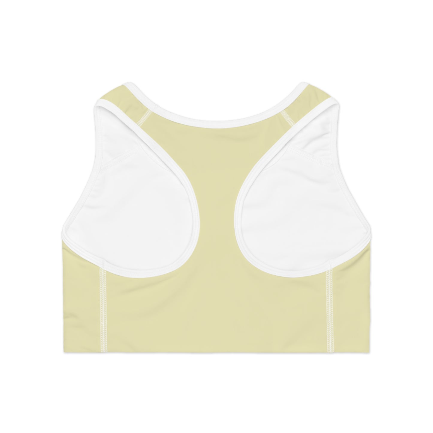 Yellow Color Sports Bra, Yellow Sports Bra 5