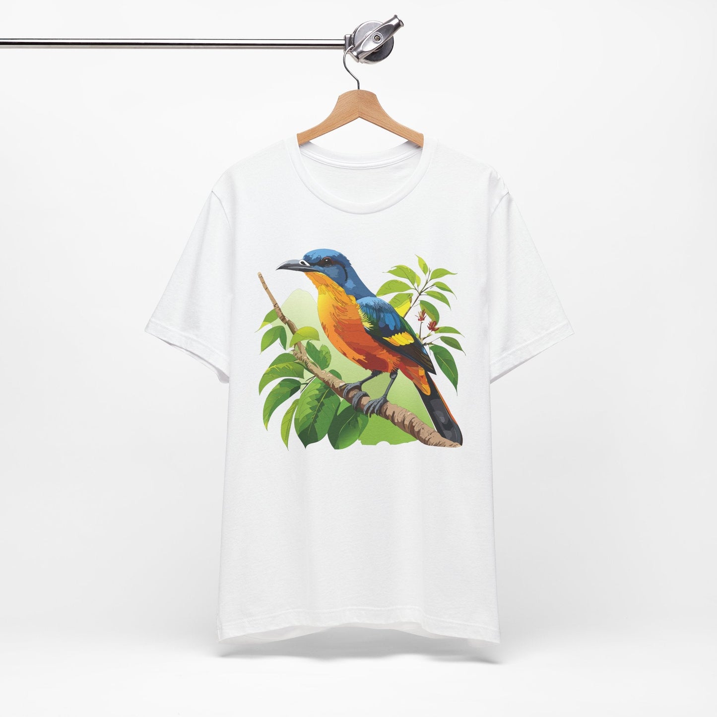 Unisex Animal Design Tee Shirt With Wildlife Graphics For Casual Everyday Wear And Comfort