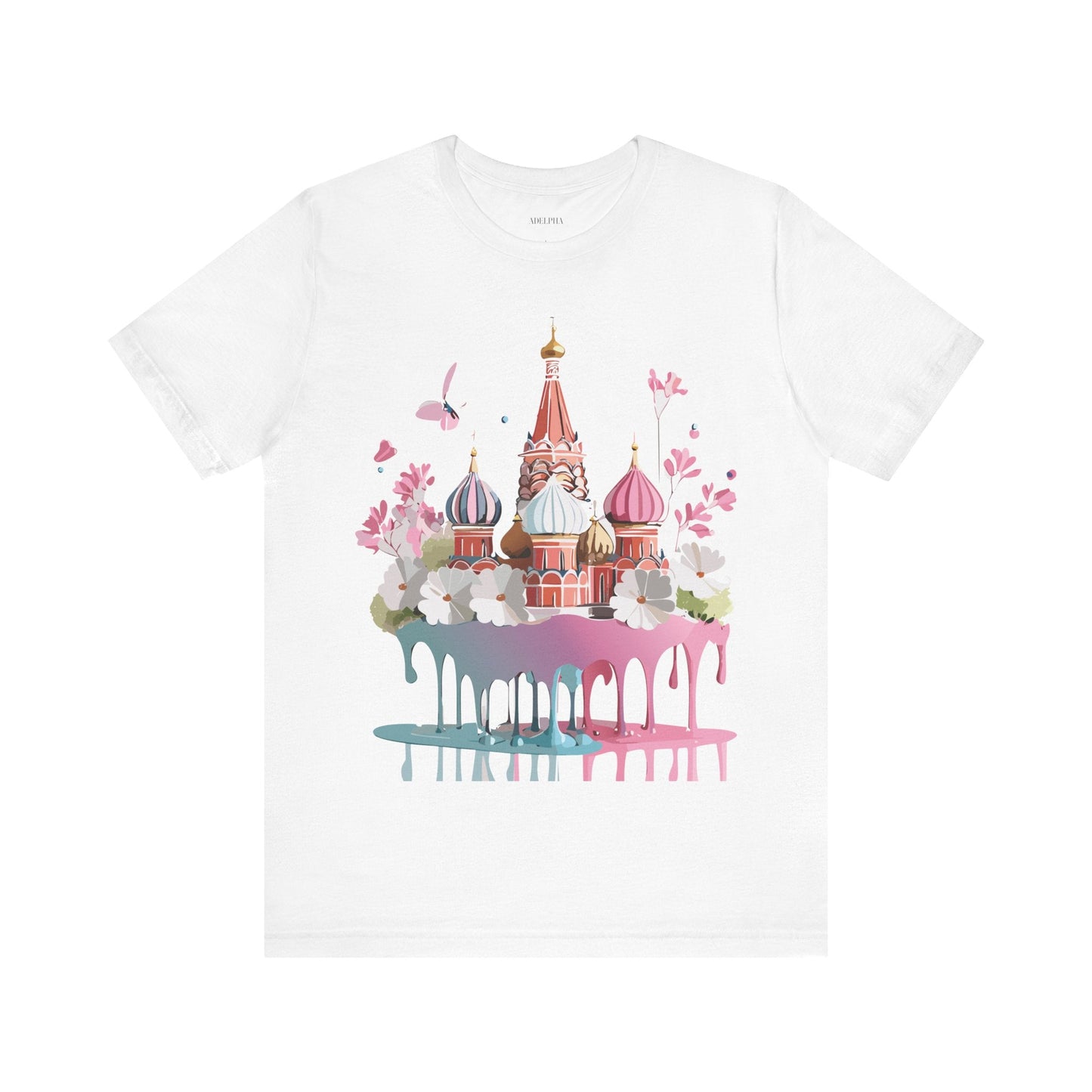 Premium Unisex Tourist Shirt Moscow Graphic Tee With Vintage Adelpha Artwork and Comfort