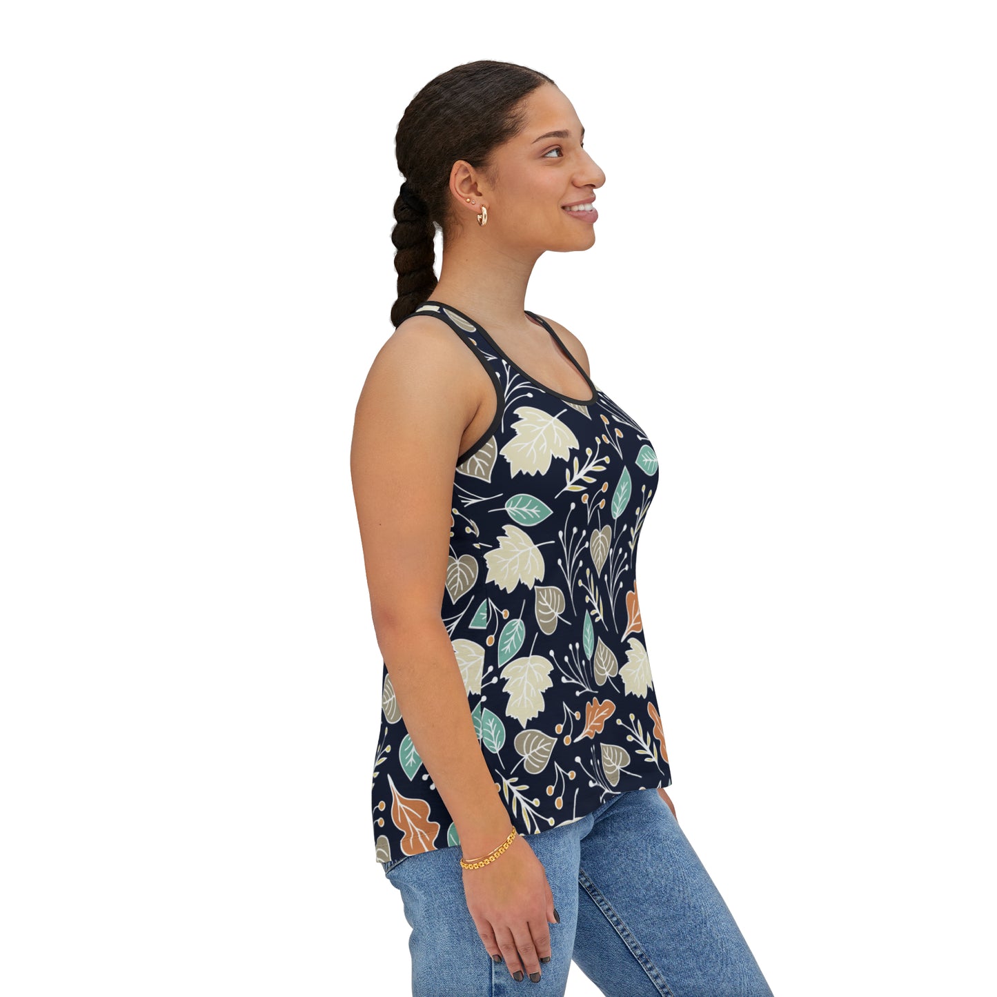 Camiseta de tirantes de verano con estampados florales