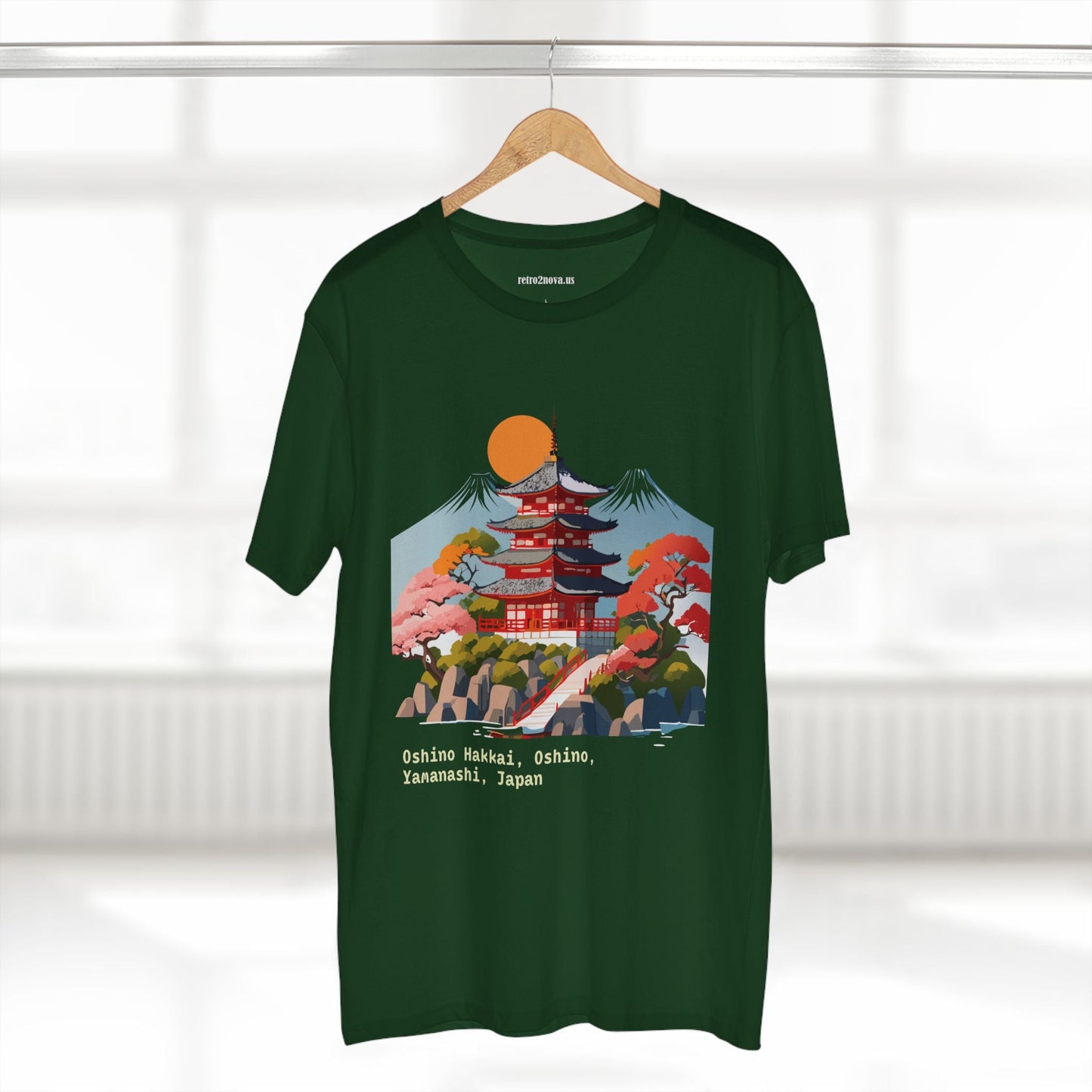 Retro2Nova Unisex Cotton Art Tee Travel Shirt Japan Shirt Style Discover Everyday Comfort