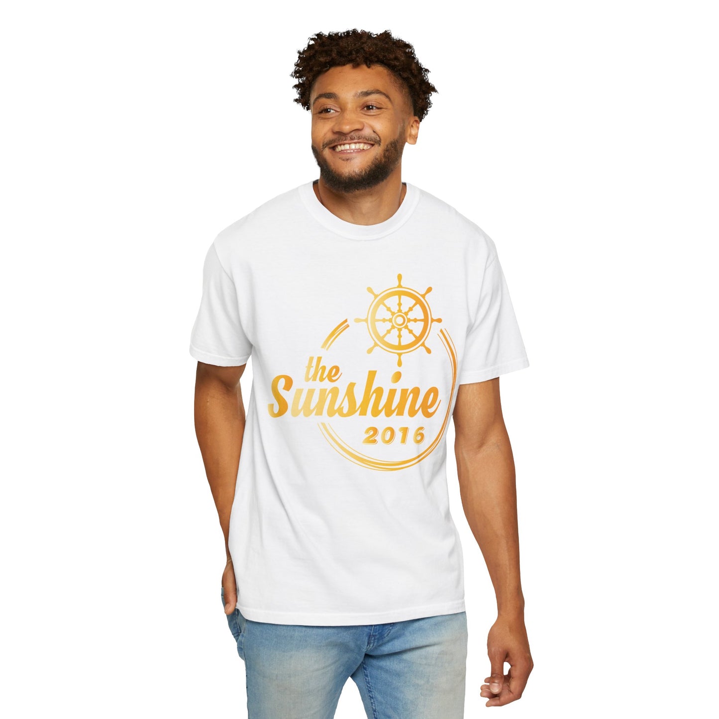 Unisex T-shirt with summer design