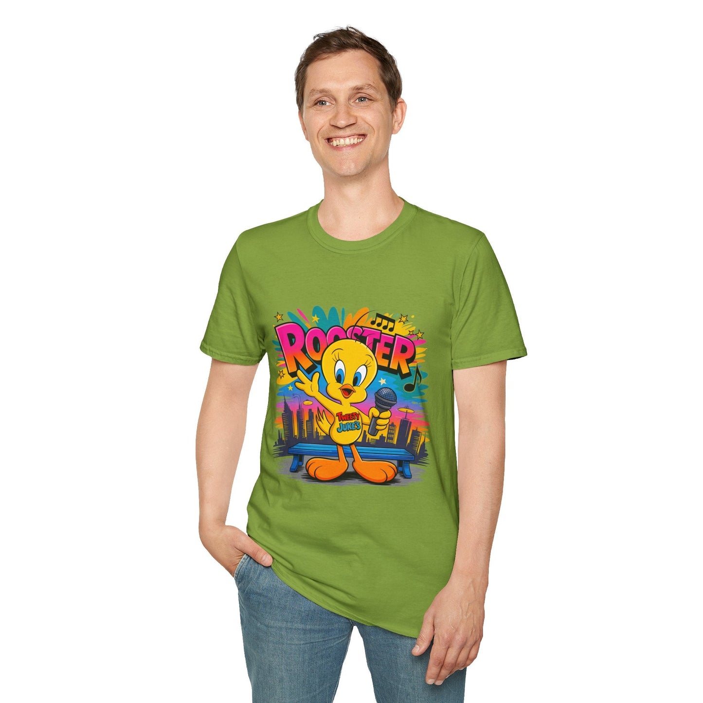 Cartoon T Shirt With Animation And Funny Animals Tee Shirt For Unisex Wear Comfortable