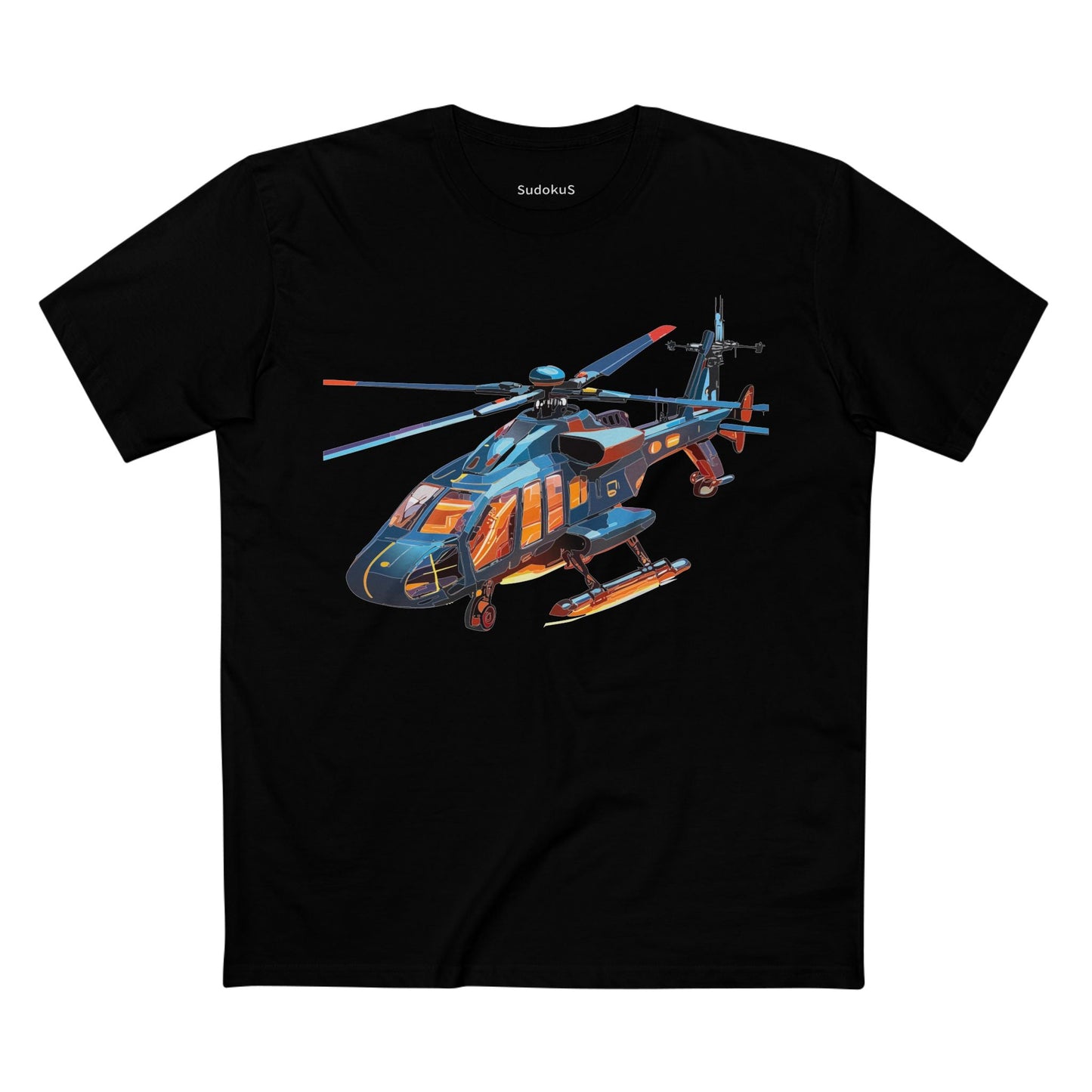 Chopper Graphic Unisex 100 Cotton Staple Tee 3