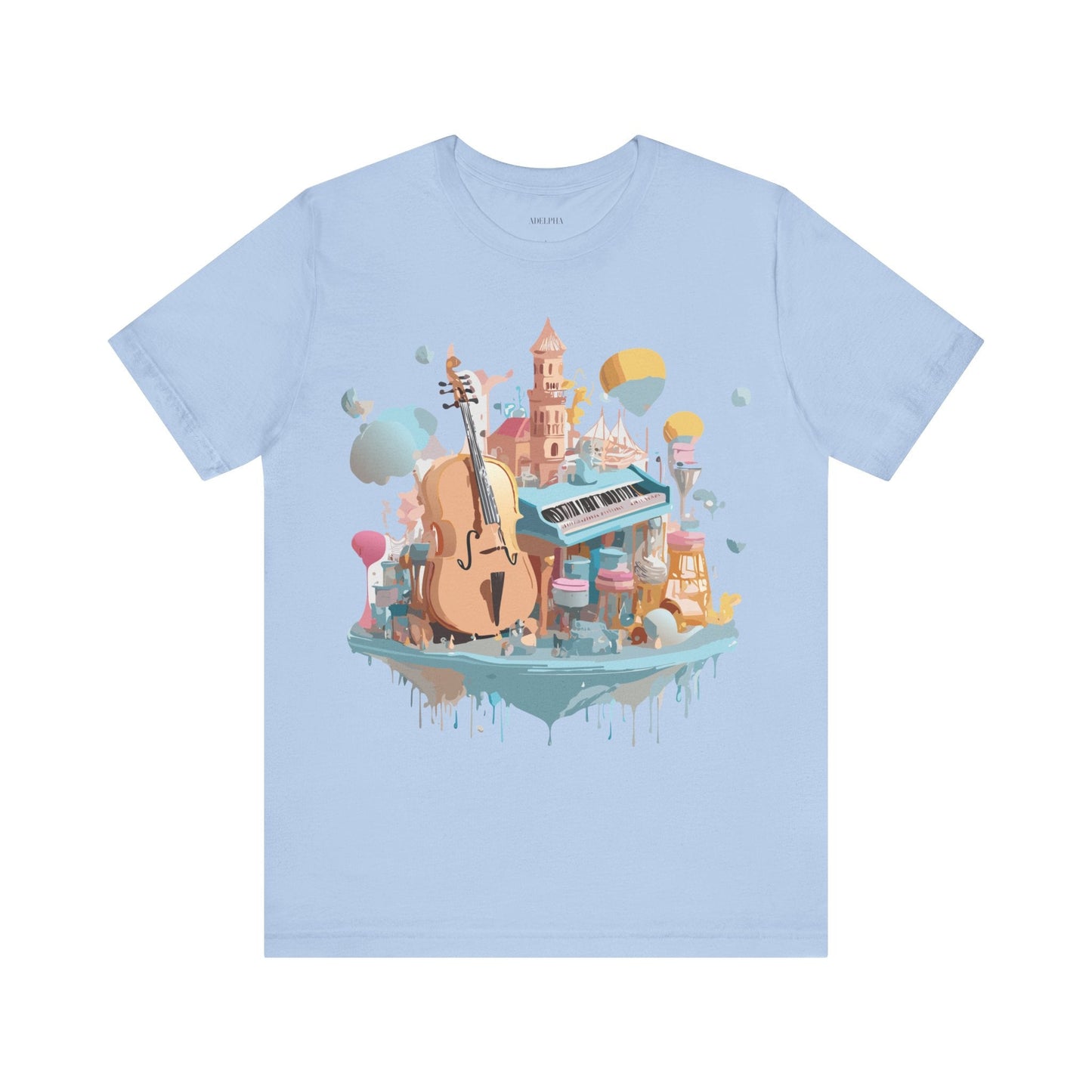 Adelpha Graphic Tee Unisex Short Sleeve Art Design Shirt Vintage Inspired Artwork Premium Quality