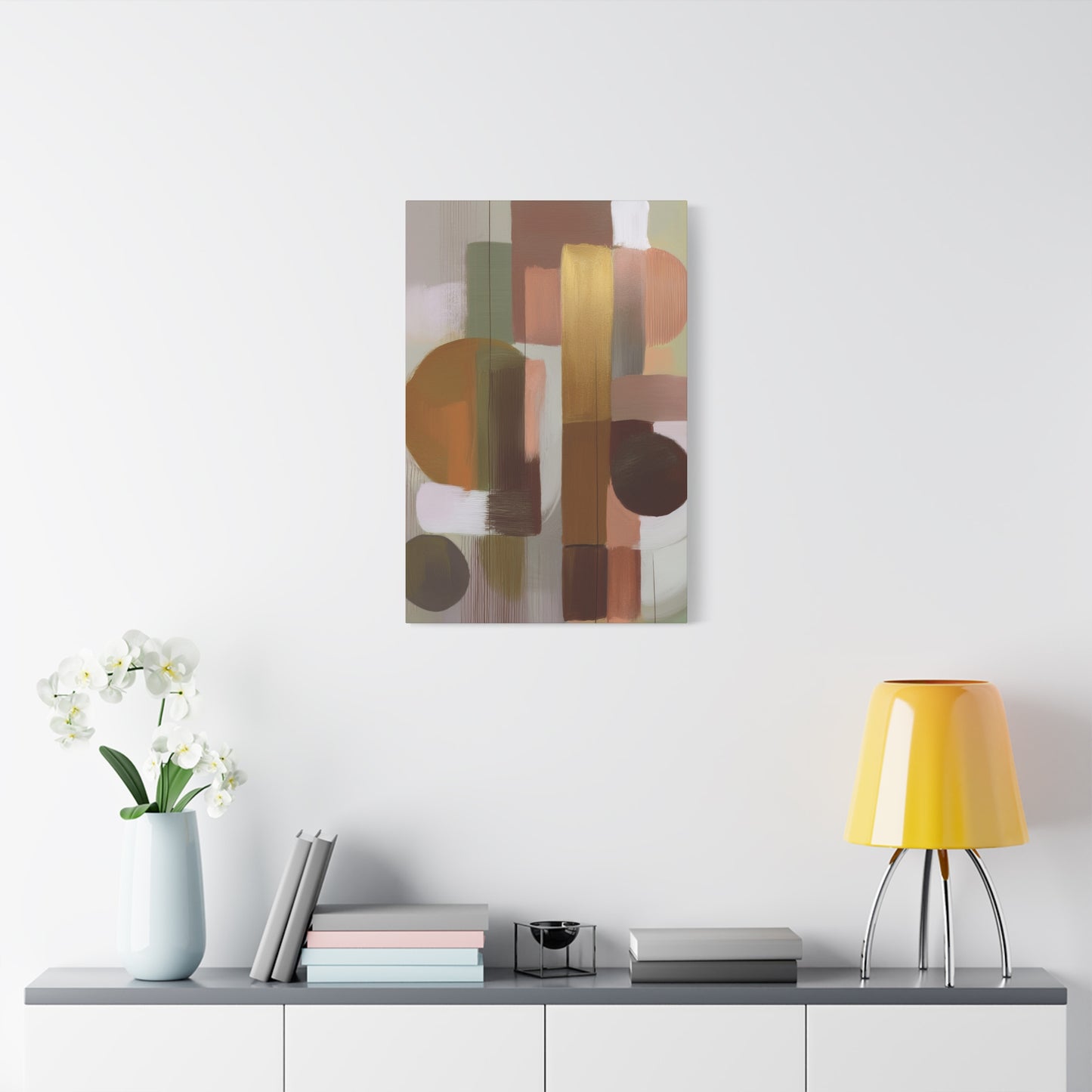 Abstract Geometric Painting Print Canvas 20x24,20x30,24x30 24x32,24x36,30x40 32x48,36x48,40x60 Pine-Wood Inner Frame ABS-52