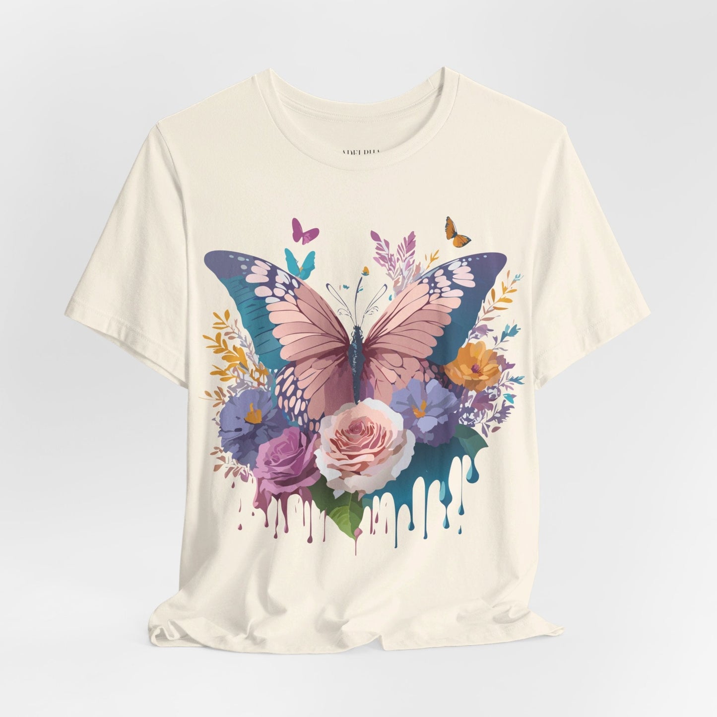 Butterfly Graphic Tee Unisex Short Sleeve Artwork By Adelpha