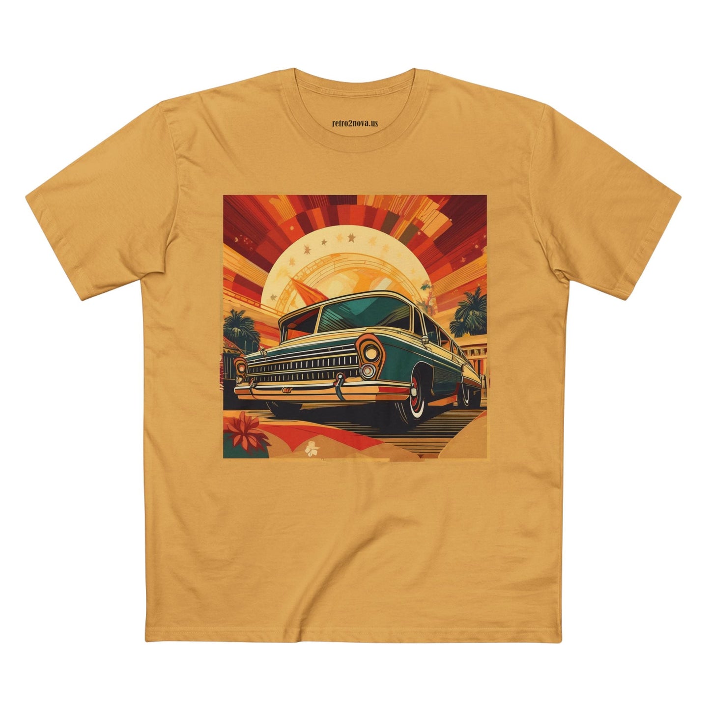 Retro Car Shirts Vintage Car Shirts RC 17 Unisex Premium Cotton Tee With Original Art Design