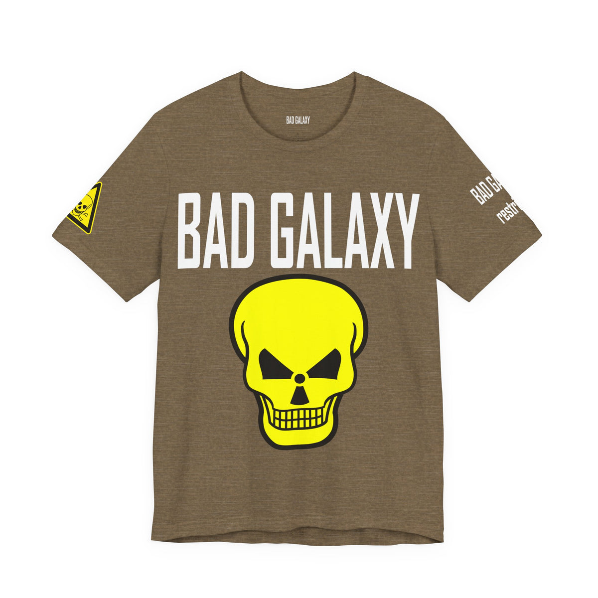 Skull Rock Graphic Unisex Cotton Bella+Canvas Tee with Art Design b41