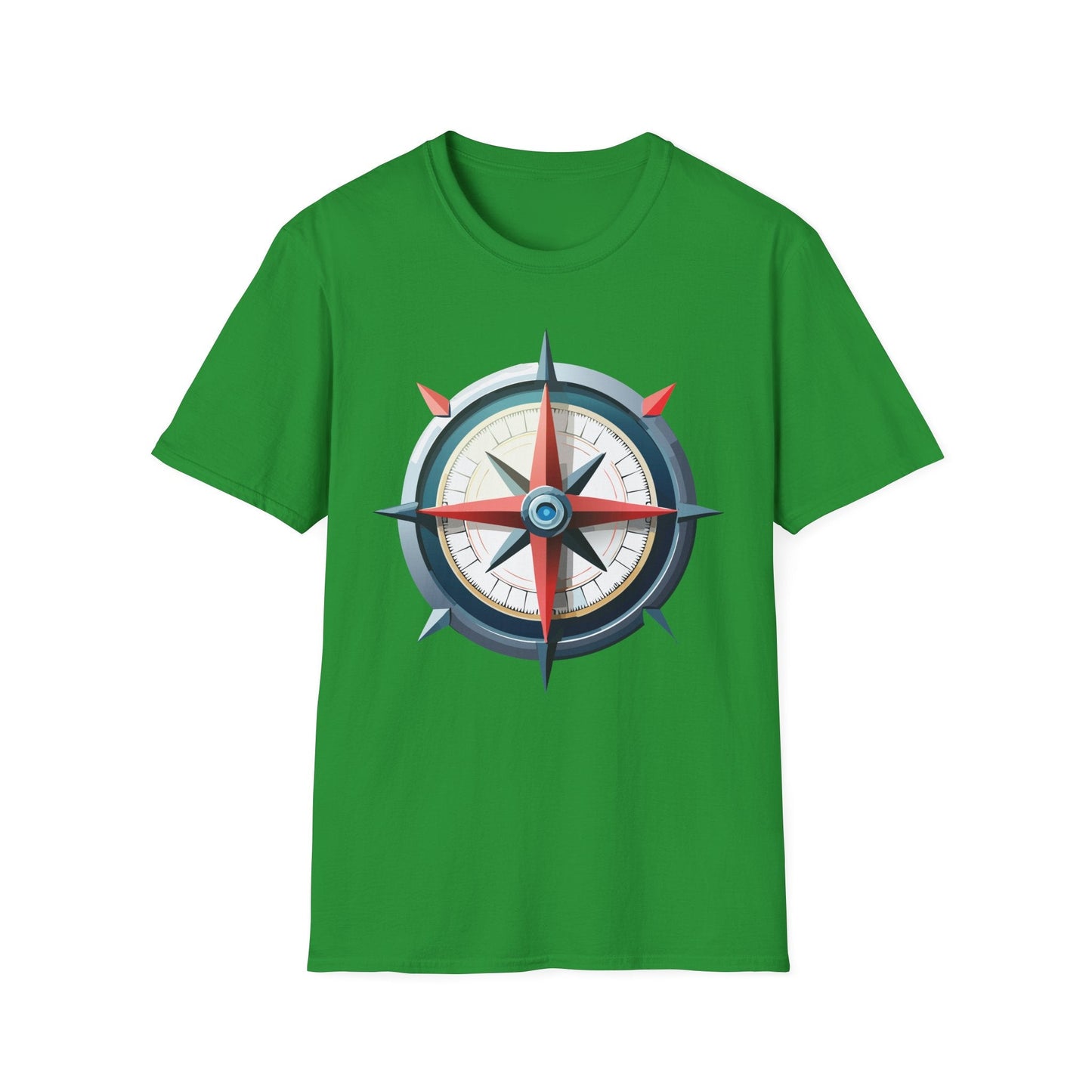 Compass Navigator Graphic Tee Unisex 100 Cotton 16