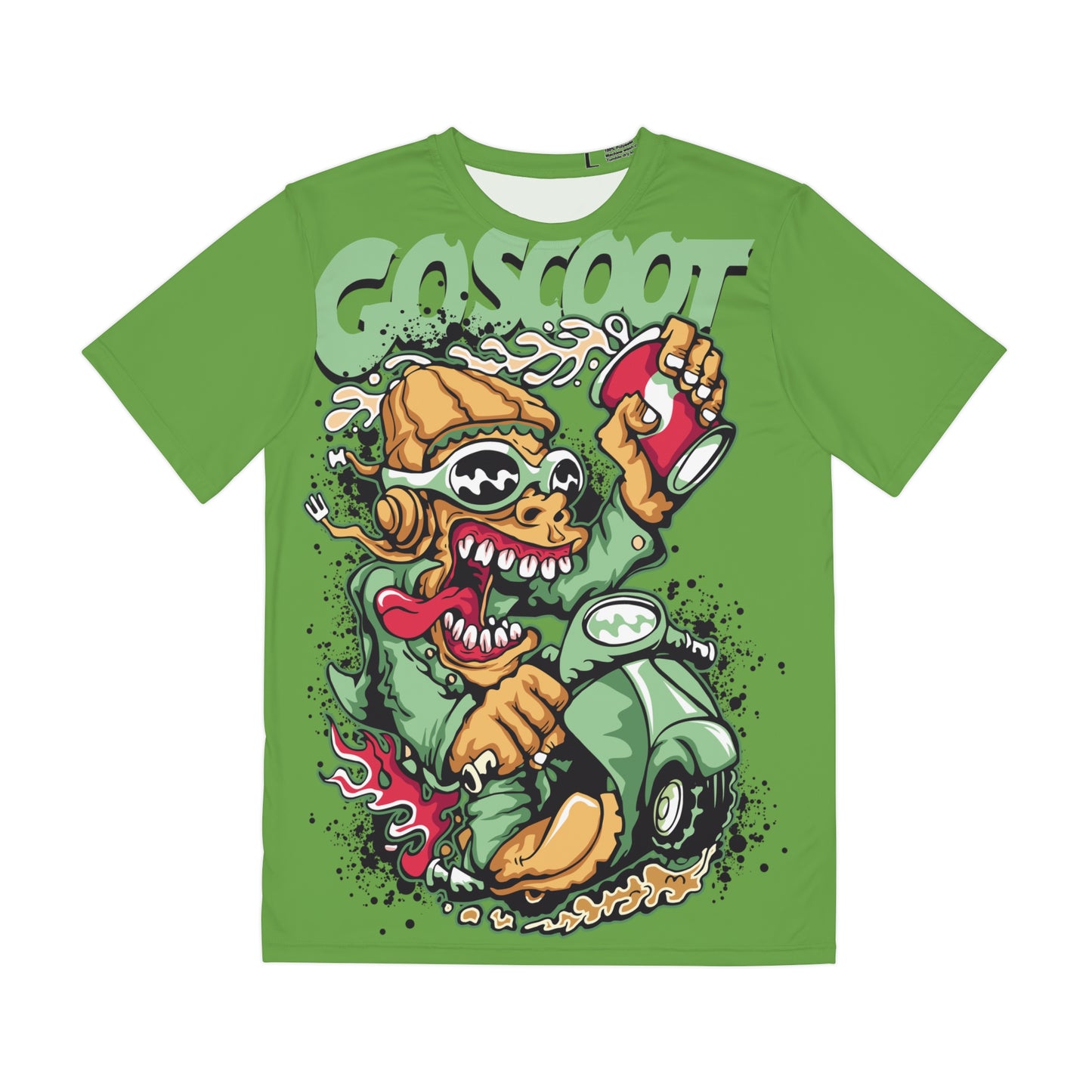 Be6 Fun Graphic T-Shirt, Art Design Poly Shirt, All Over Print Graphic Tee, Funny Print T-Shirt, Funny Art Tees