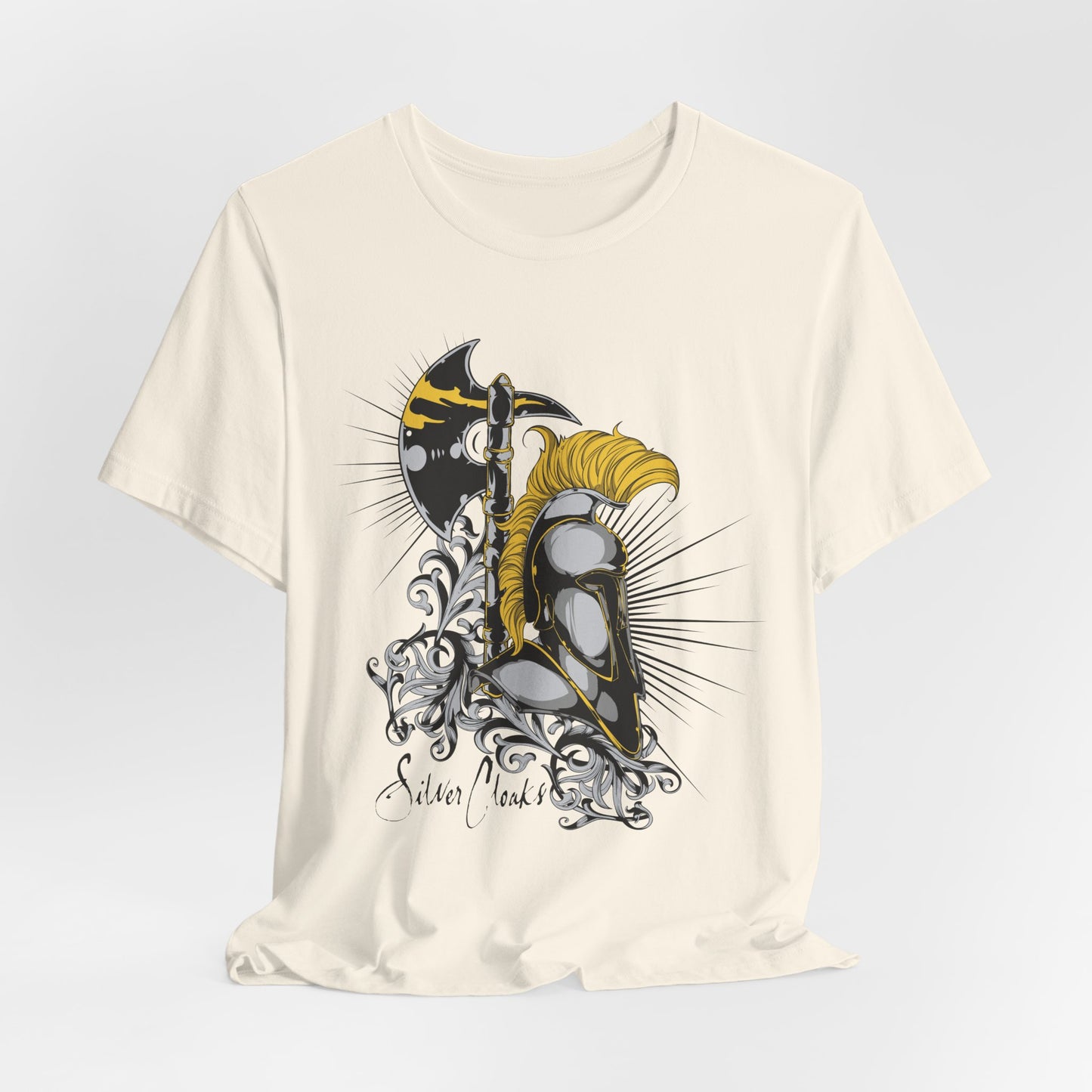 Stylish Armor Graphic Tee, Artistic Tee, Graphic T-Shirt, Artistic Vintage T-Shirt, Vintage Shirt