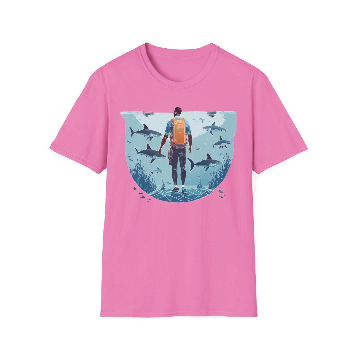Ocean U boat Graphic Tee Gildan Unisex 100 Cotton Tee Shirt c31