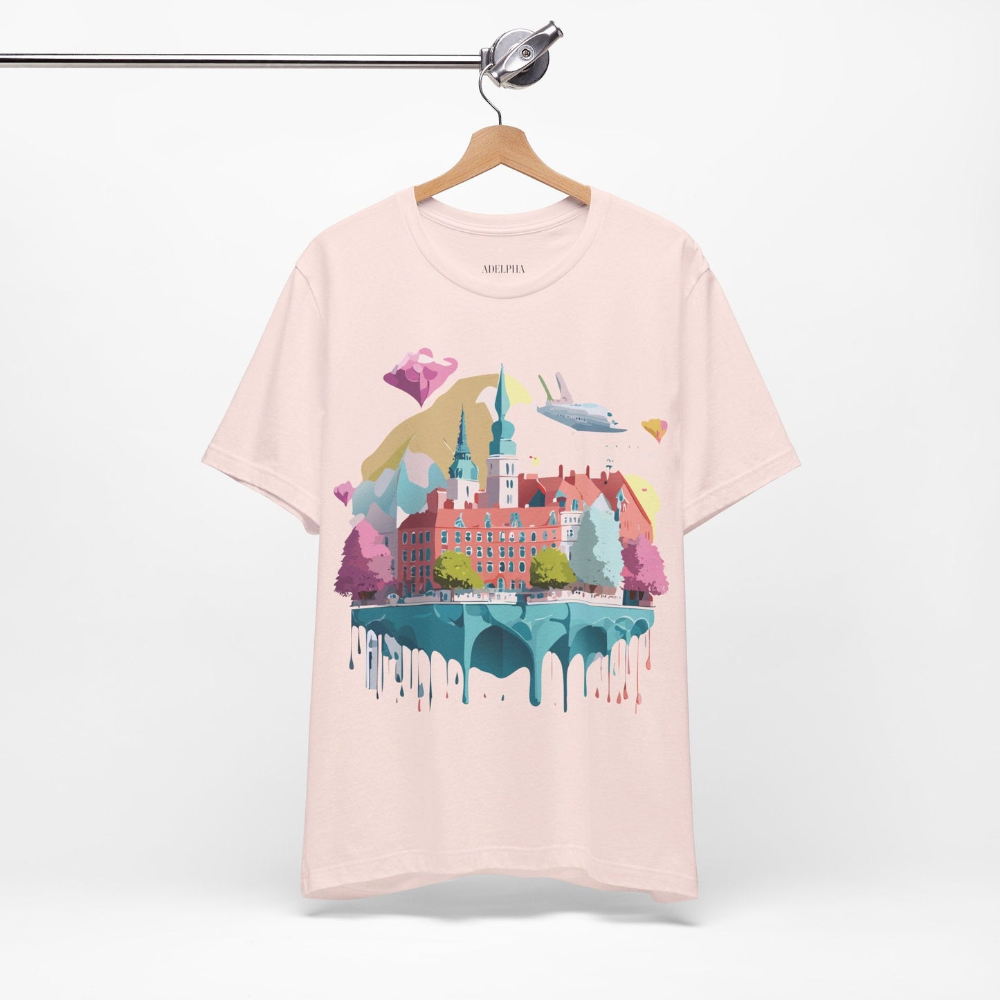 Germany Tourist Shirt Unisex Graphic Tee Vintage Inspired Art By Adelpha Premium Design