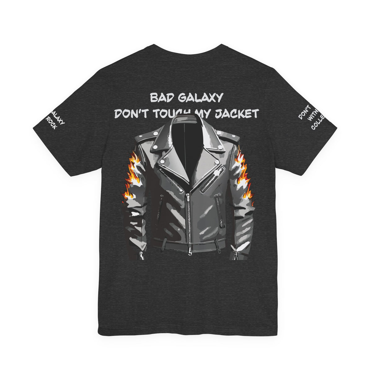 Punk Rock Graphic Unisex Cotton Bella+Canvas Tee with Art Design b39