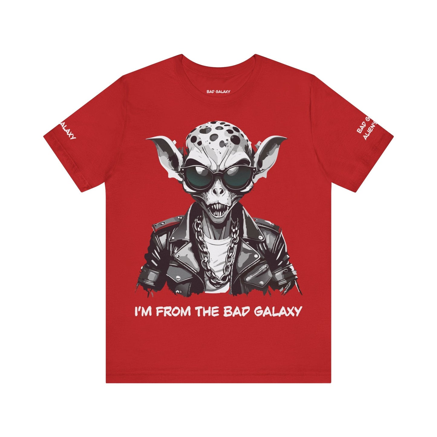 Alien Tee Shirt From Bad Galaxy Made To Order Lightweight 100 Cotton Tee With Eco Inks Free Shipping