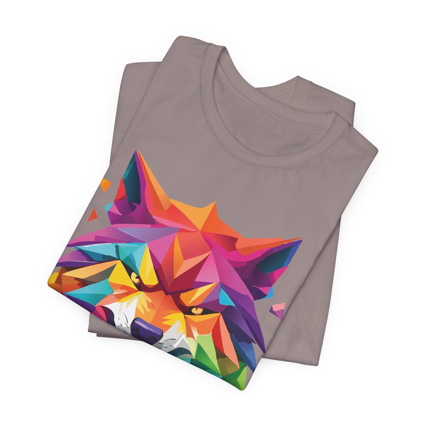 Unisex Animal Shirt With Art Design And Wild Animals Print Tee Short Sleeve Premium