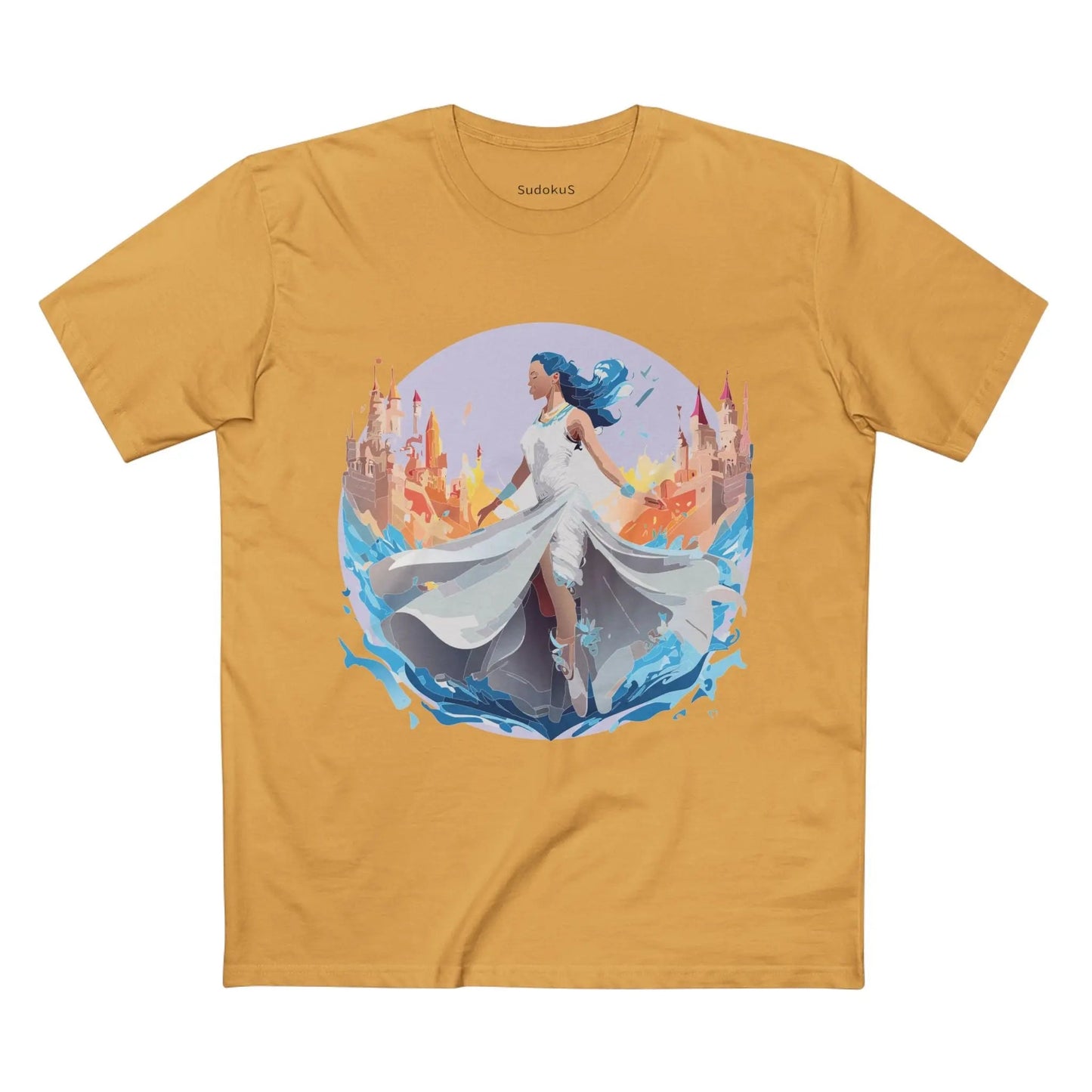 Dancer Graphic Unisex 100 Cotton Staple Tee 3