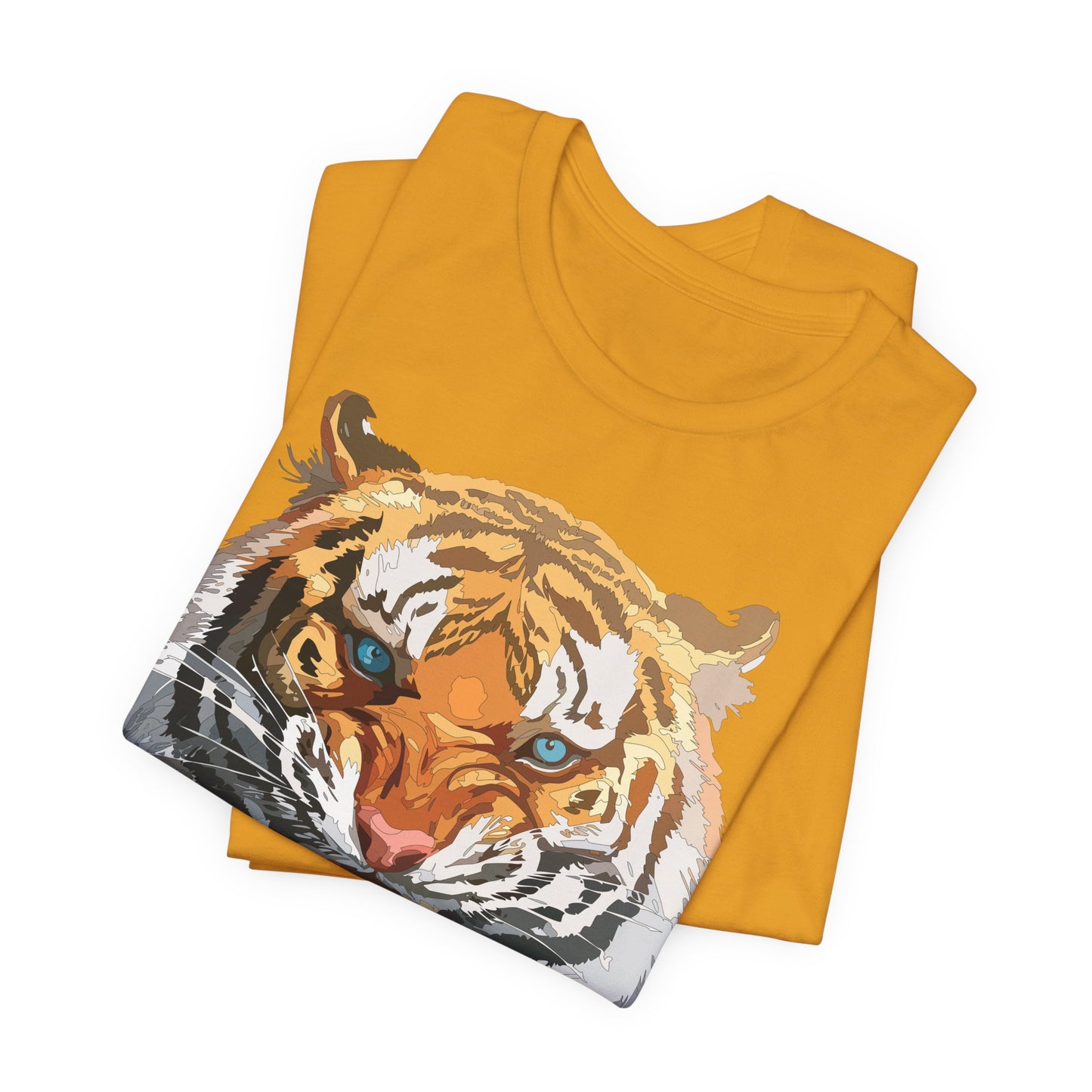 Tiger Shirt, Animal Shirt, T-Shirt with Tiger, Art Design Tee, Wild Animals Tees, Safari T-Shirt, Graphic Design Tee 15