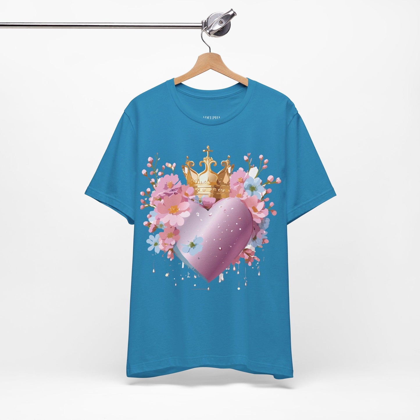 Valentine Graphic Tee From Adelpha Unisex Jersey Short Sleeve Vintage Inspired Artwork Shirt