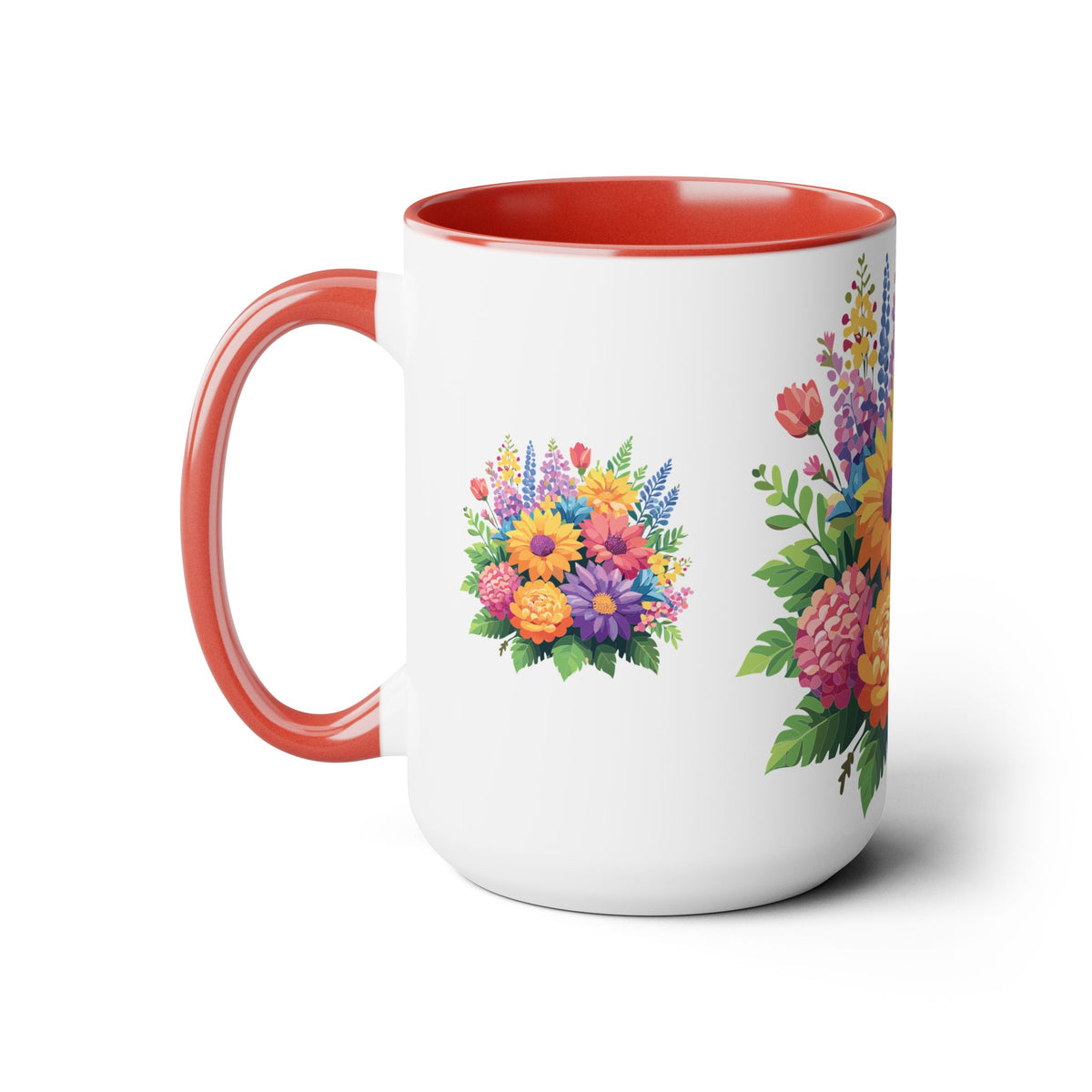 Floral Mug, Floral Cup