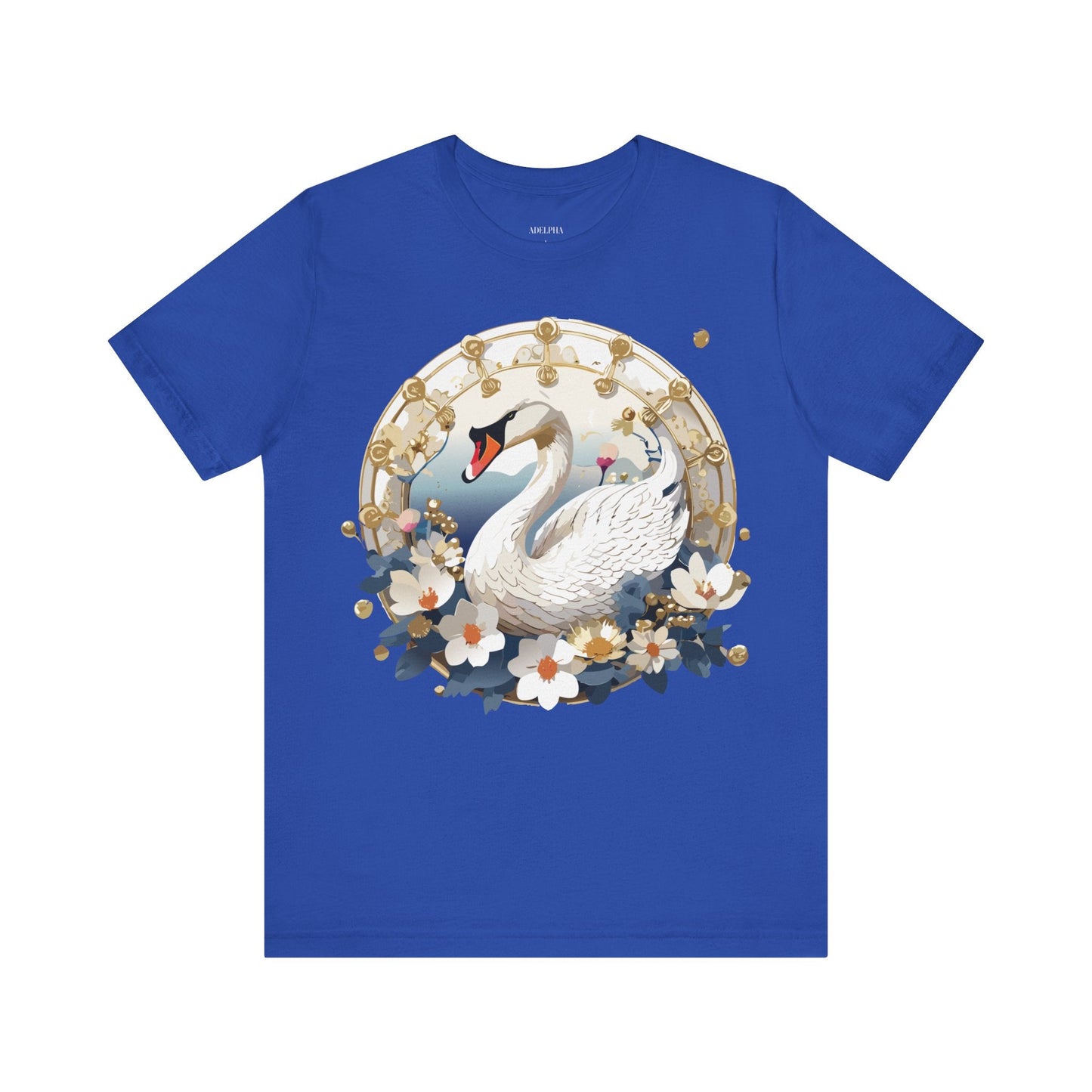 Medallion Graphic Unisex 100 Cotton Vintage Animal Medal Artwork Tee 44
