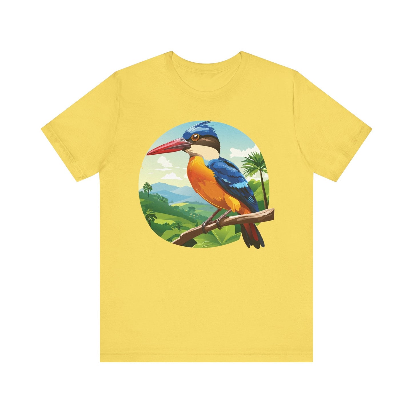 Unisex Animal Shirt With Art Design Featuring Wild Animals Jersey Short Sleeve Tee