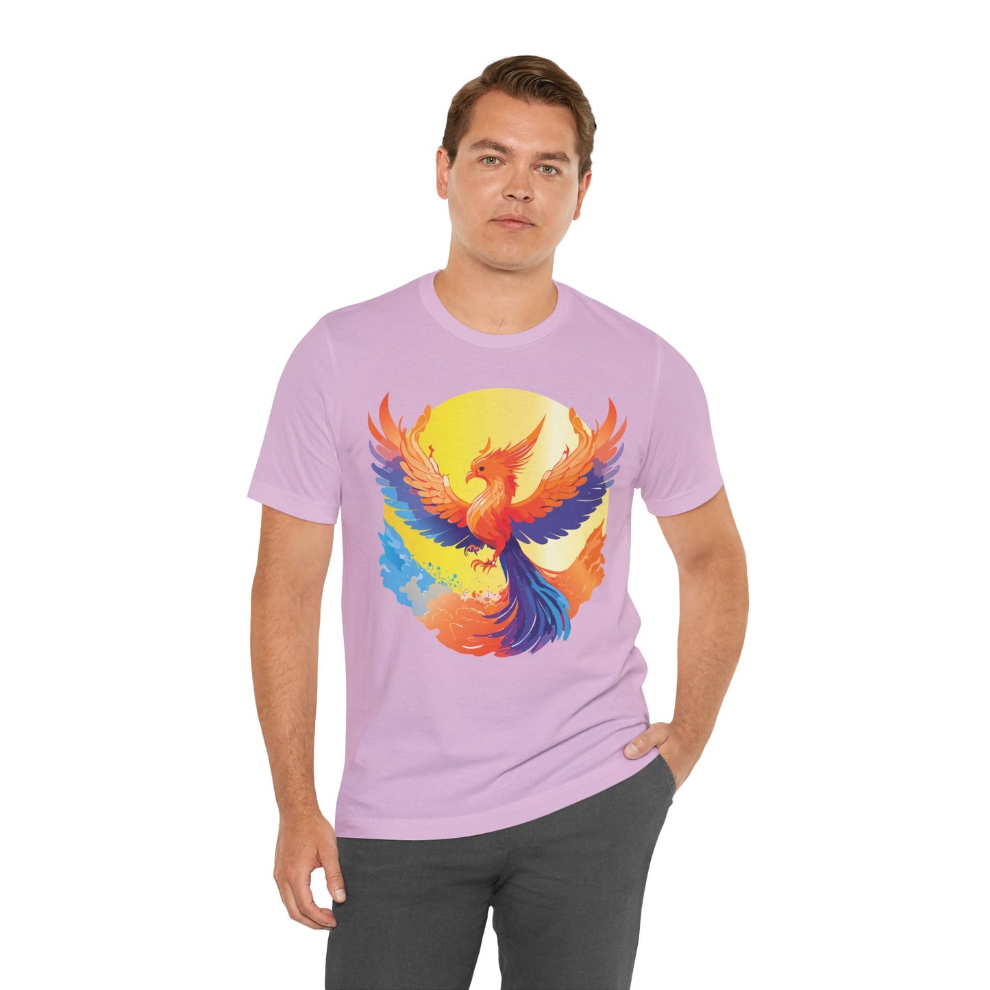 Unisex Animal Print Tee Shirt With Art Design Wild Animals Short Sleeve Comfort Fit