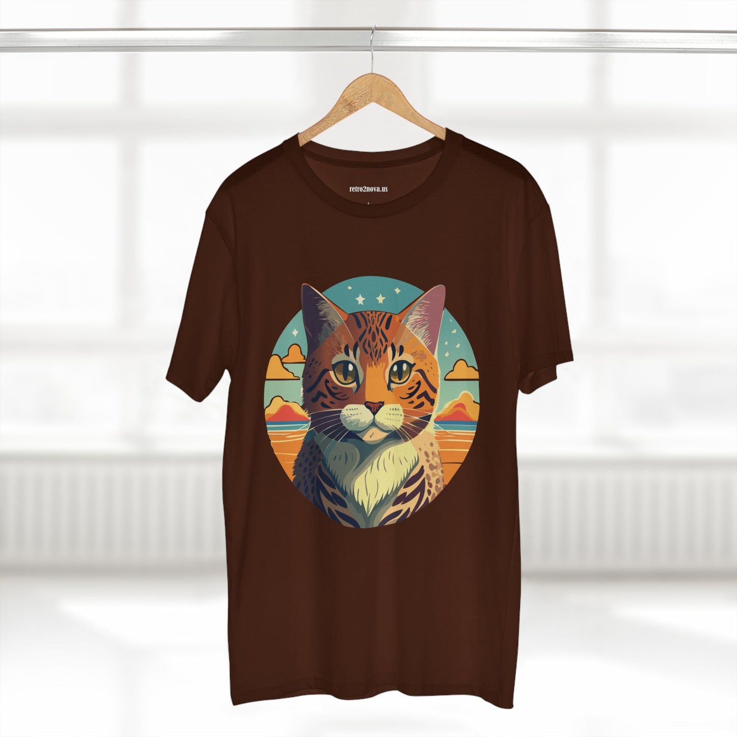Unisex Premium Cotton Tee With Original Cat Art Design Animal Shirt For Cat Lovers Comfortable Breathable Everyday Wear