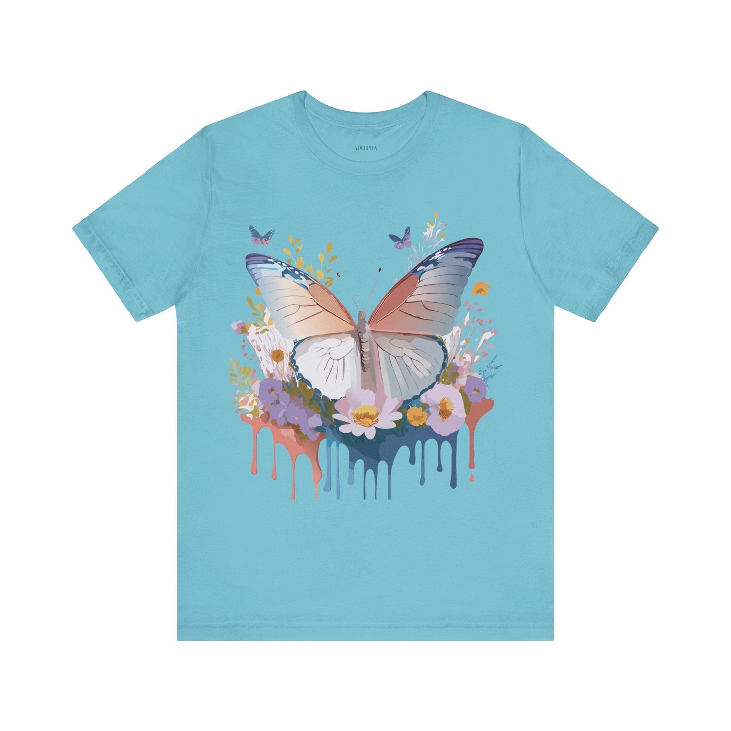 Butterfly Graphic Tee Unisex Vintage Art Design Adelpha Collection