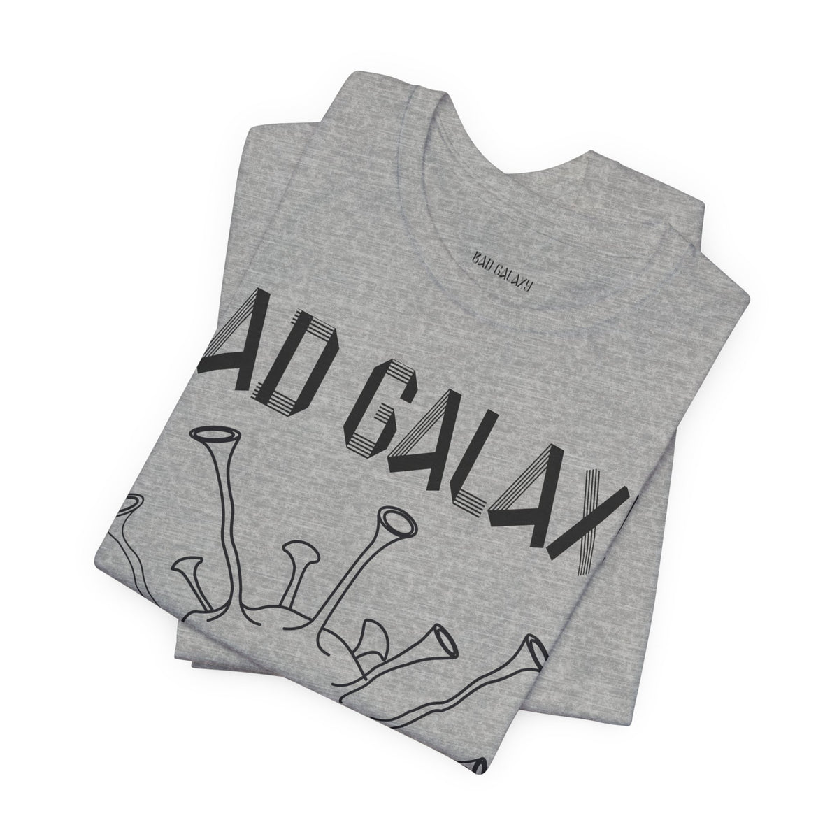 Alien Graphic Unisex Cotton Bella+Canvas Tee with Art Design b54