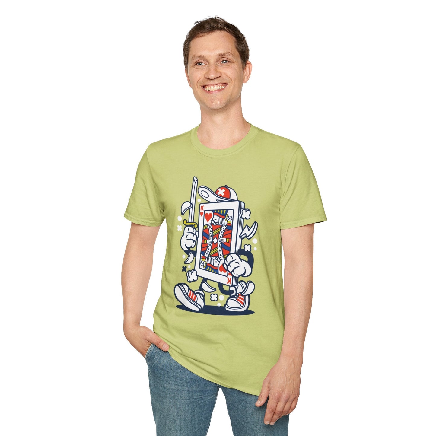 Cartoon T Shirt Animation T Shirt Funny Tee Shirt Unisex Gildan Softstyle 64000 Cotton Comfort