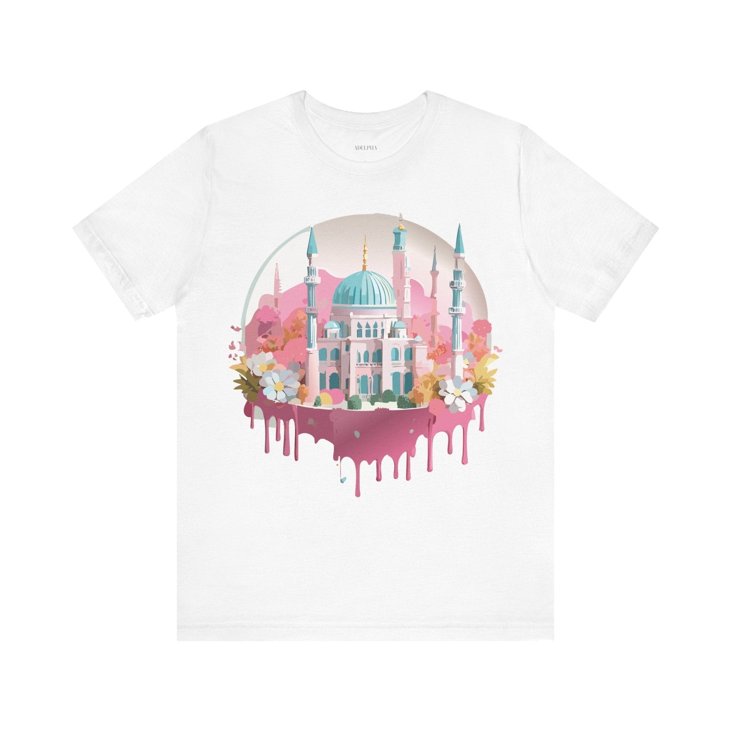 Istanbul Tourist Shirt Unisex Short Sleeve Graphic Tee Vintage Inspired Art Adelpha