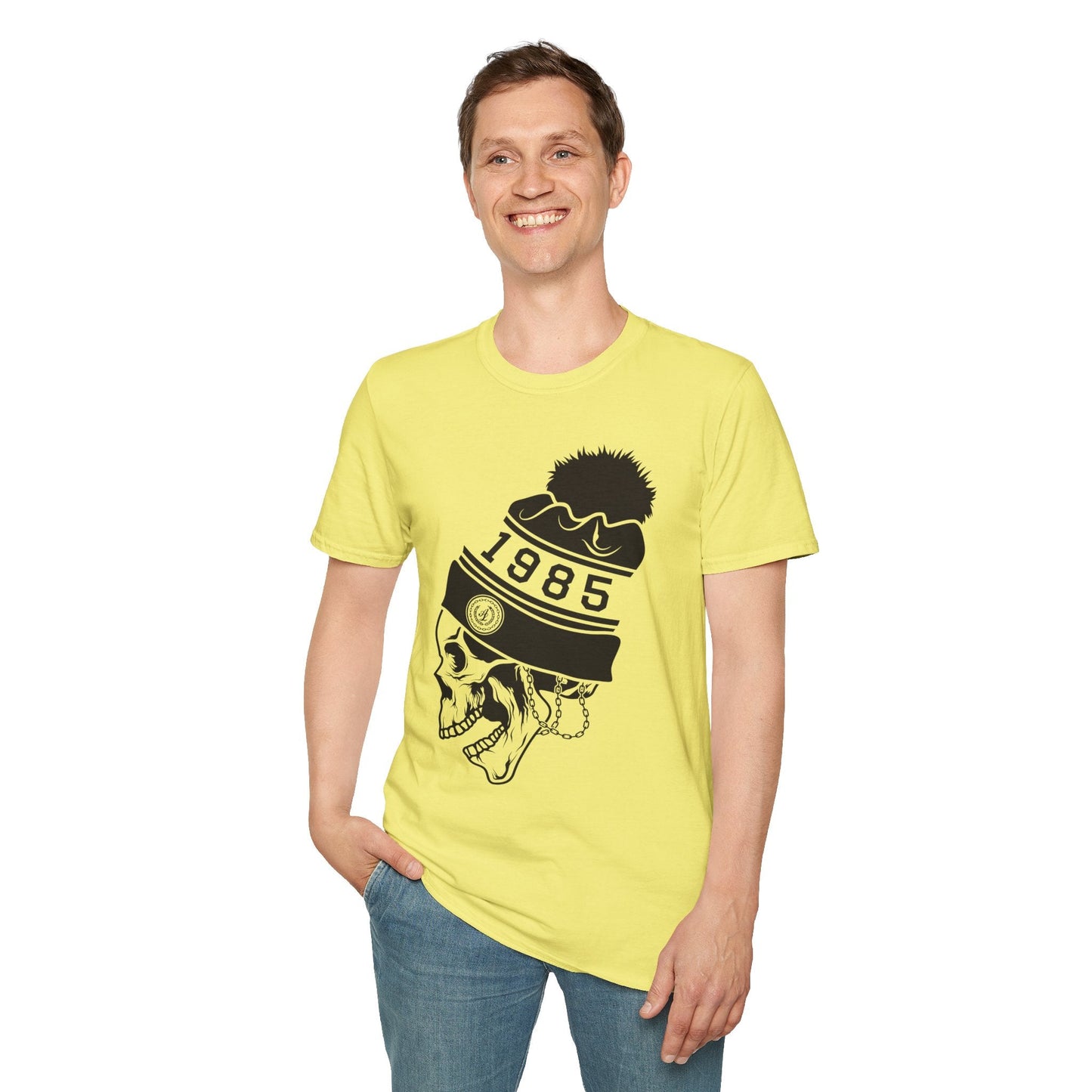 Cartoon Animation T Shirt Unisex Gildan Softstyle 64000 Tee With Art Design Funny Graphic